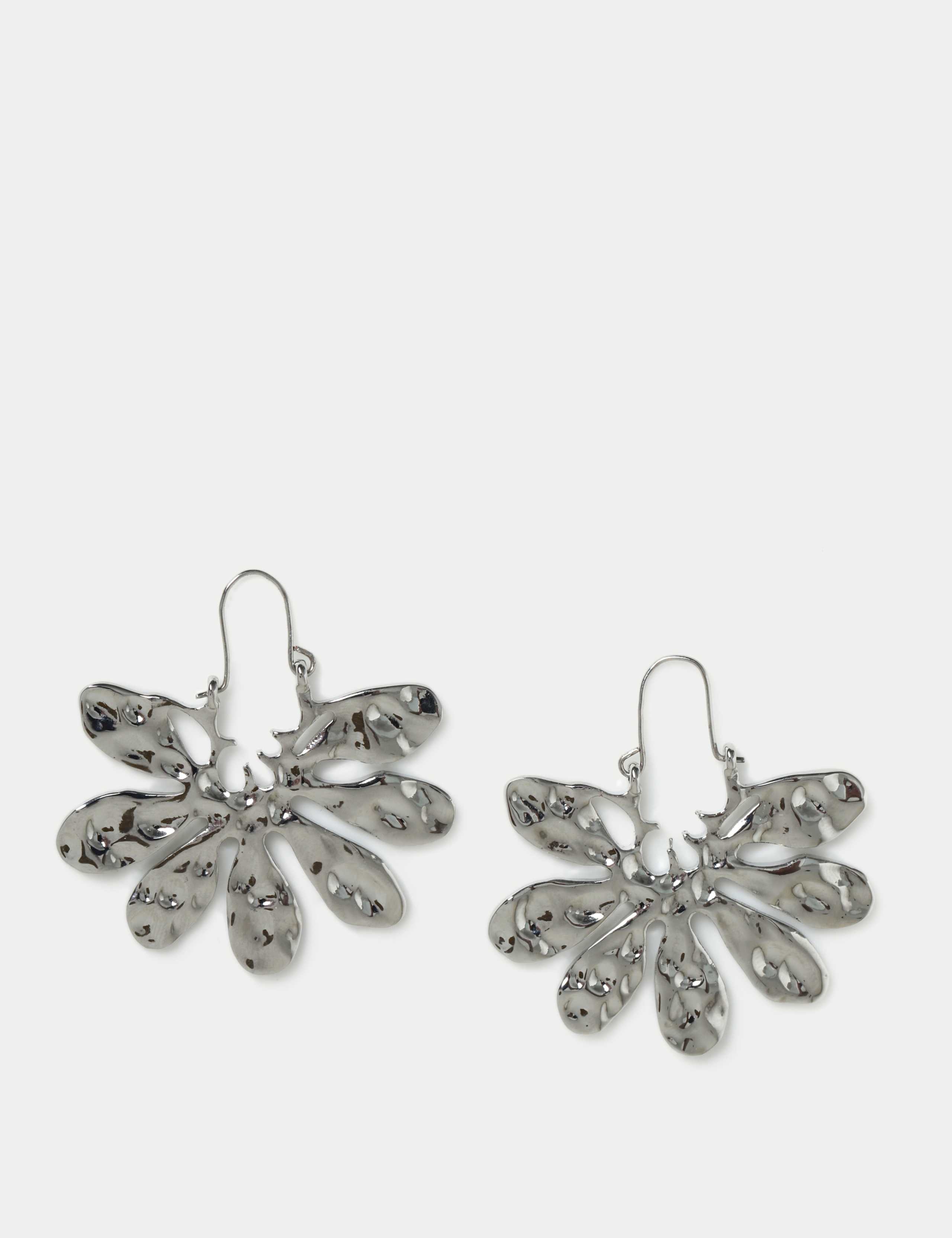 Molten Fan Drop Earrings