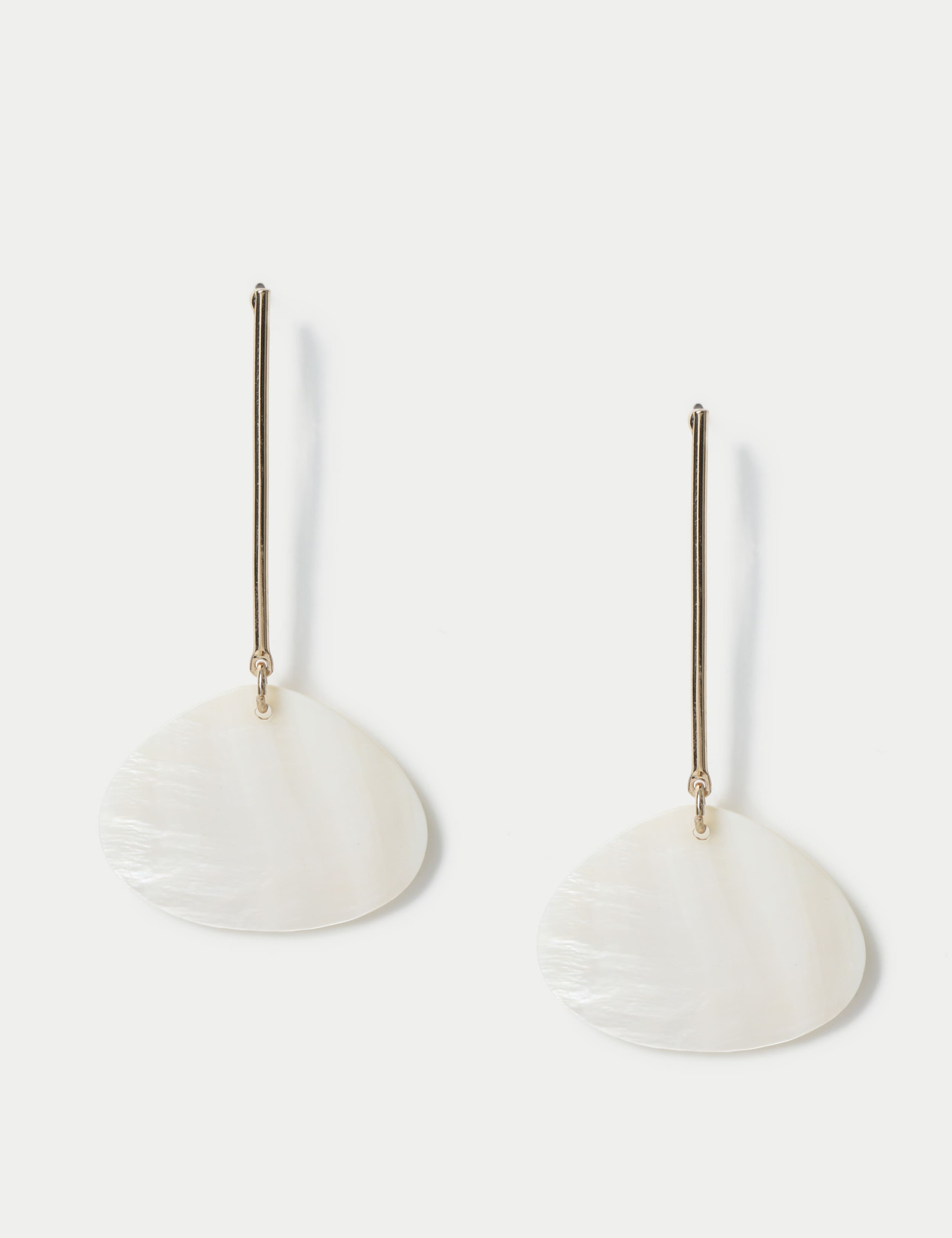 Shell Stick Drop Earrings