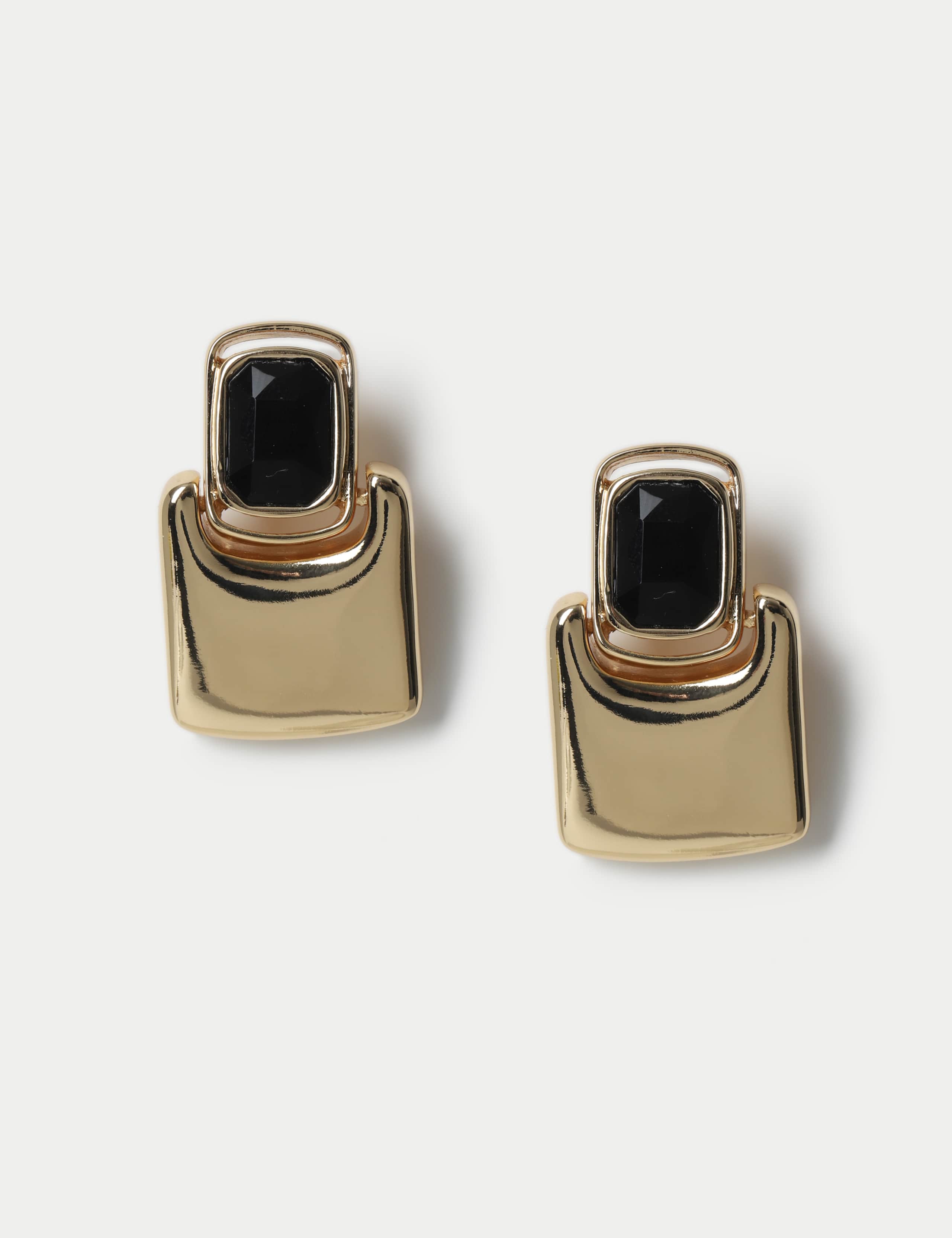 Oversized Square Stud Earrings