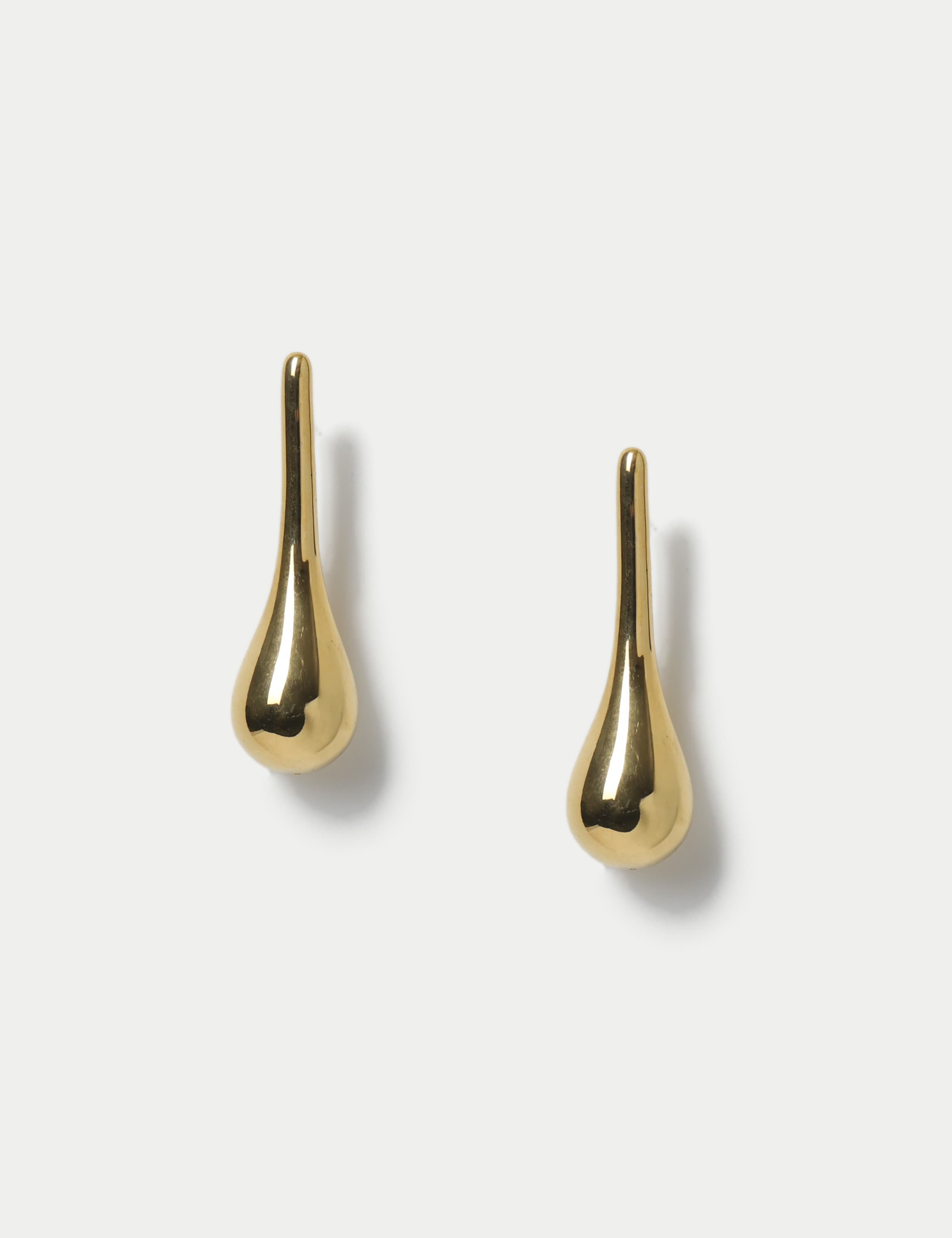 Elongated Tear Drop Earrings