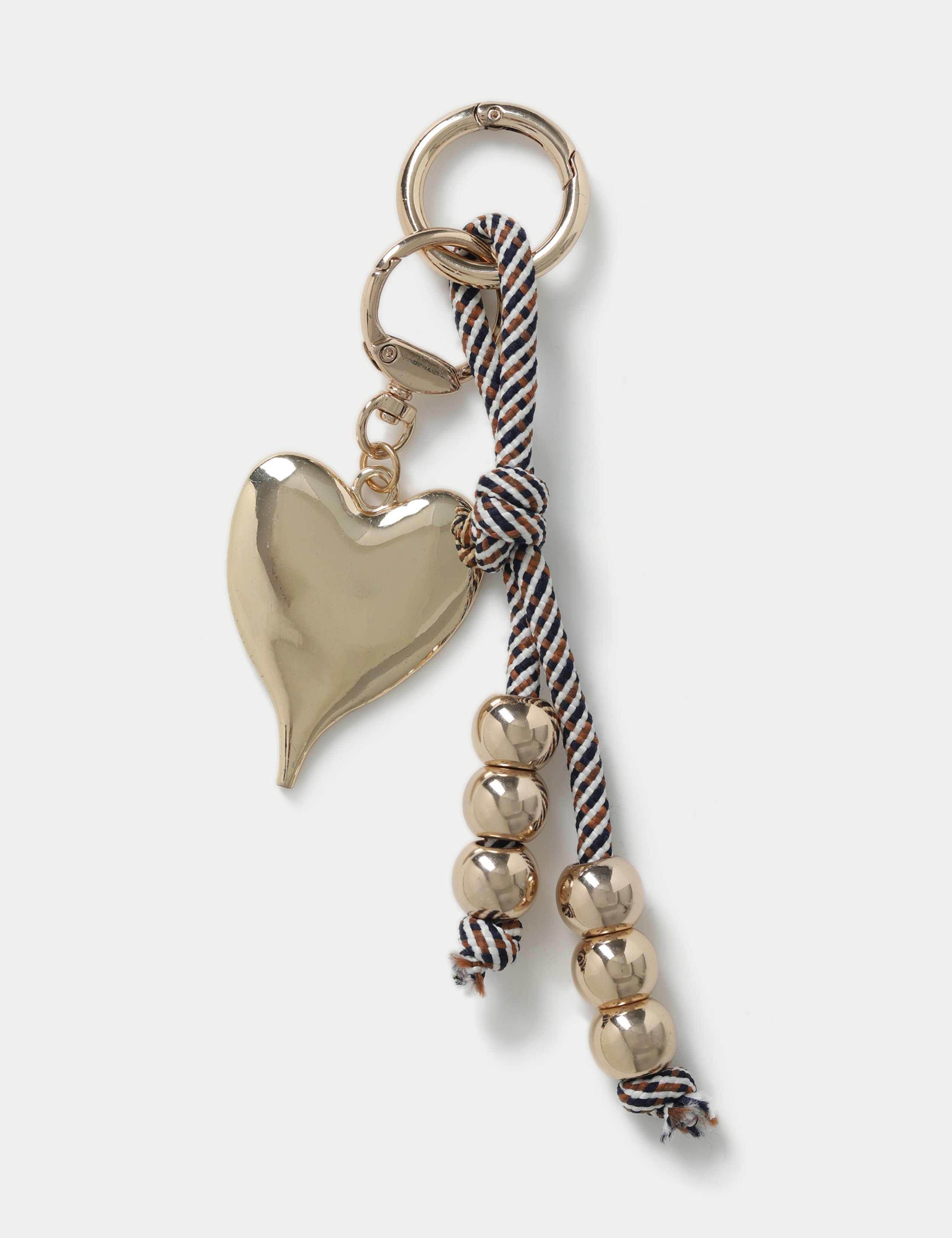 Heart Multichord Bag Charm
