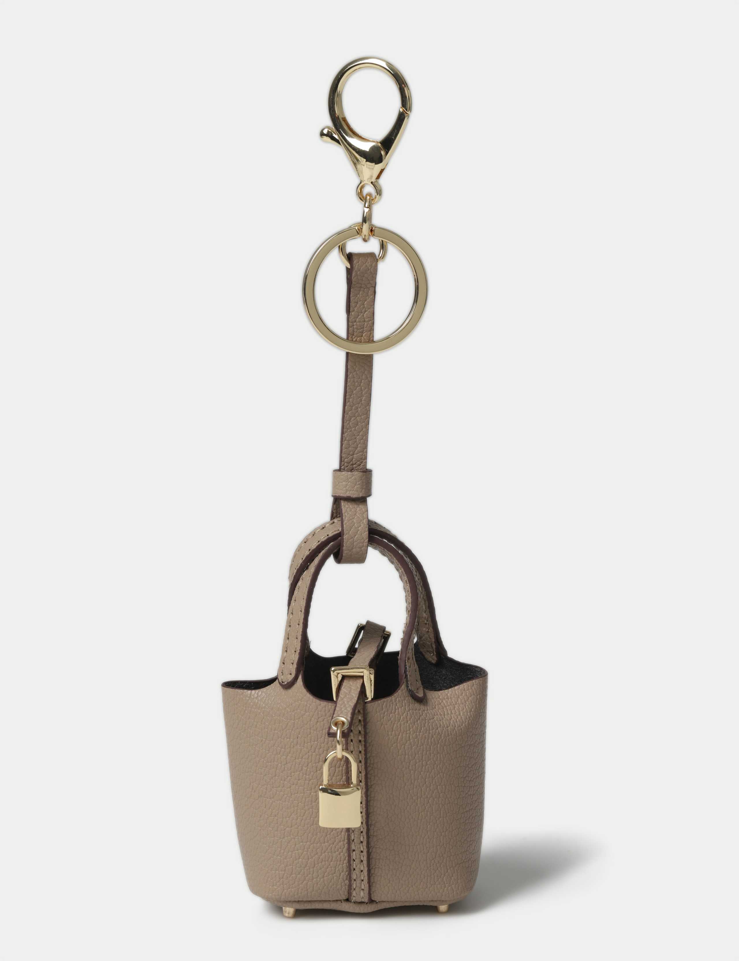 Mini Tote Style Bag Charm Keyring