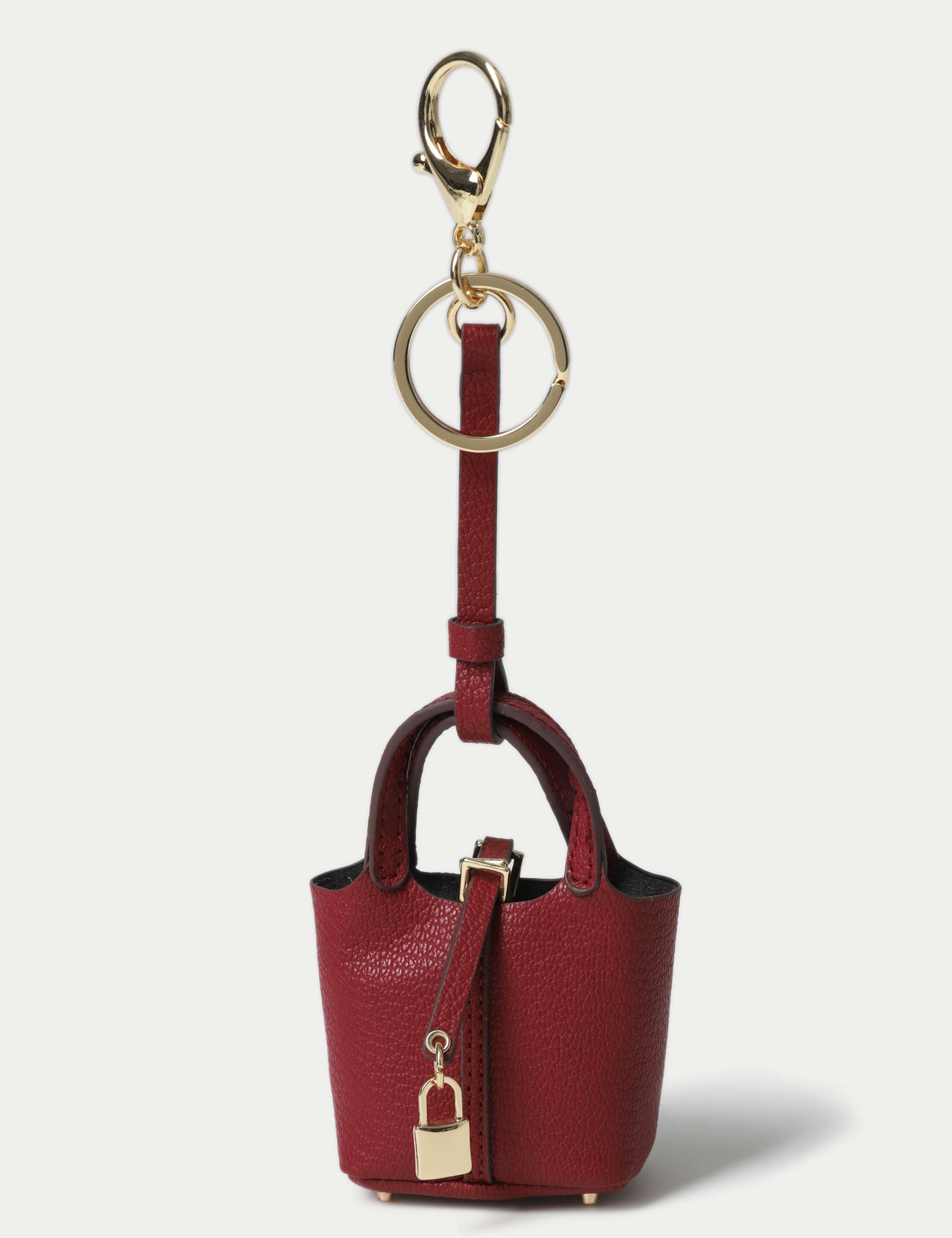Mini Tote Style Bag Charm Keyring