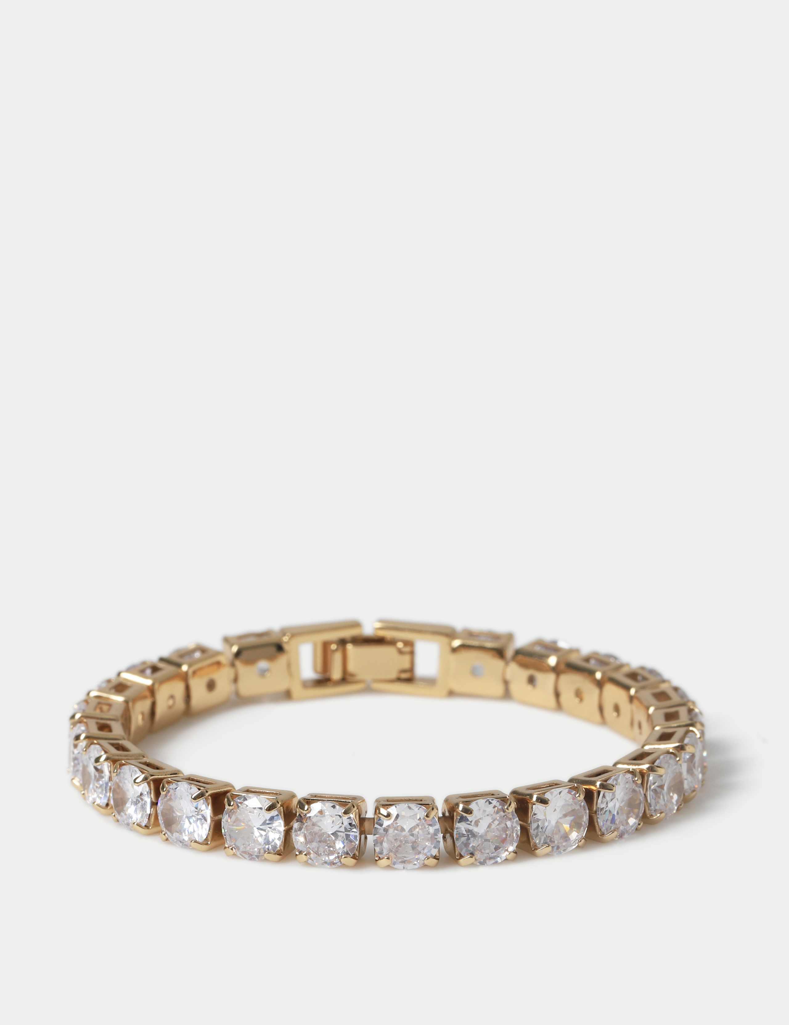 Chunky Cubic Zirconia Wristwear