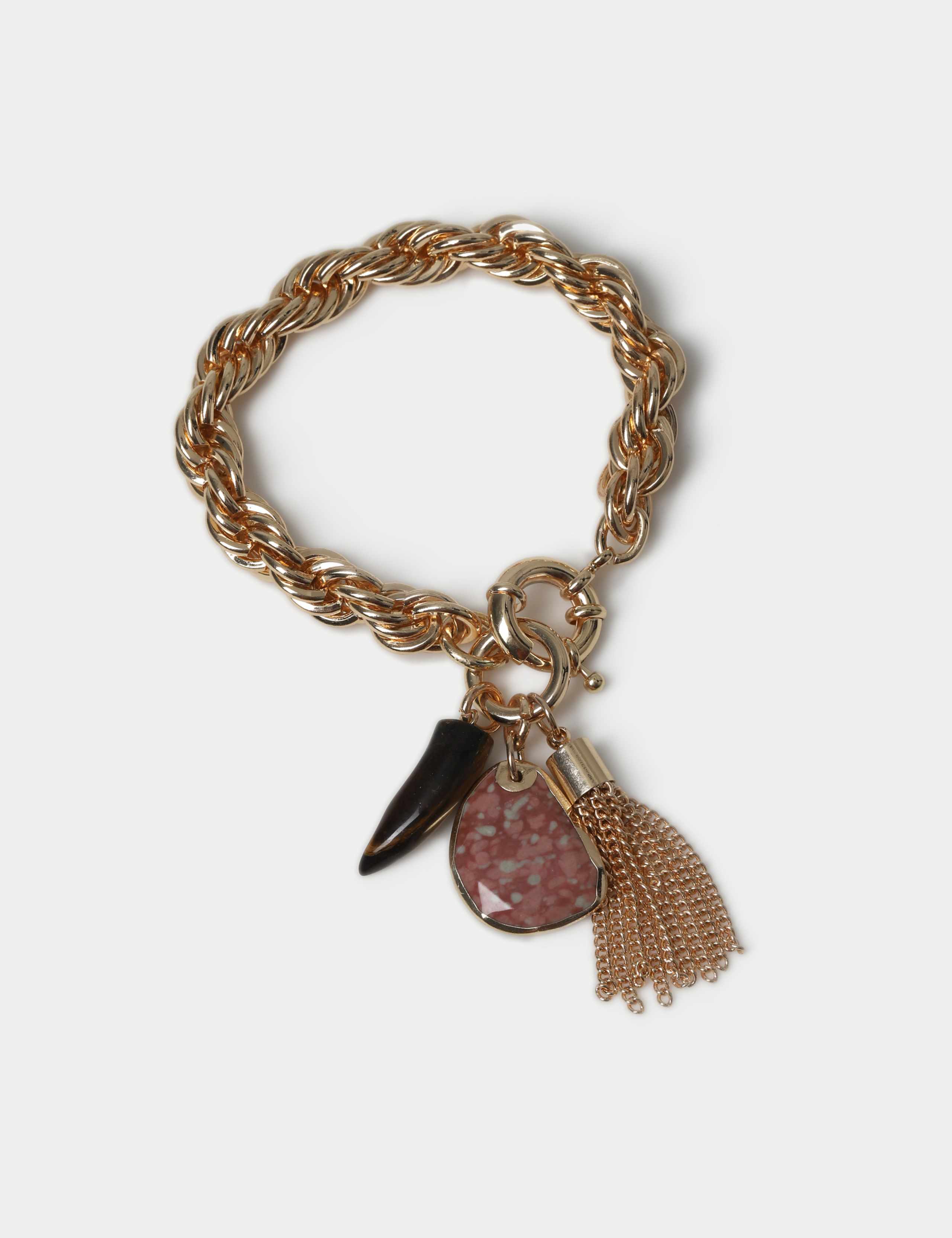 Twist Rope  Multi Charm Wristwear