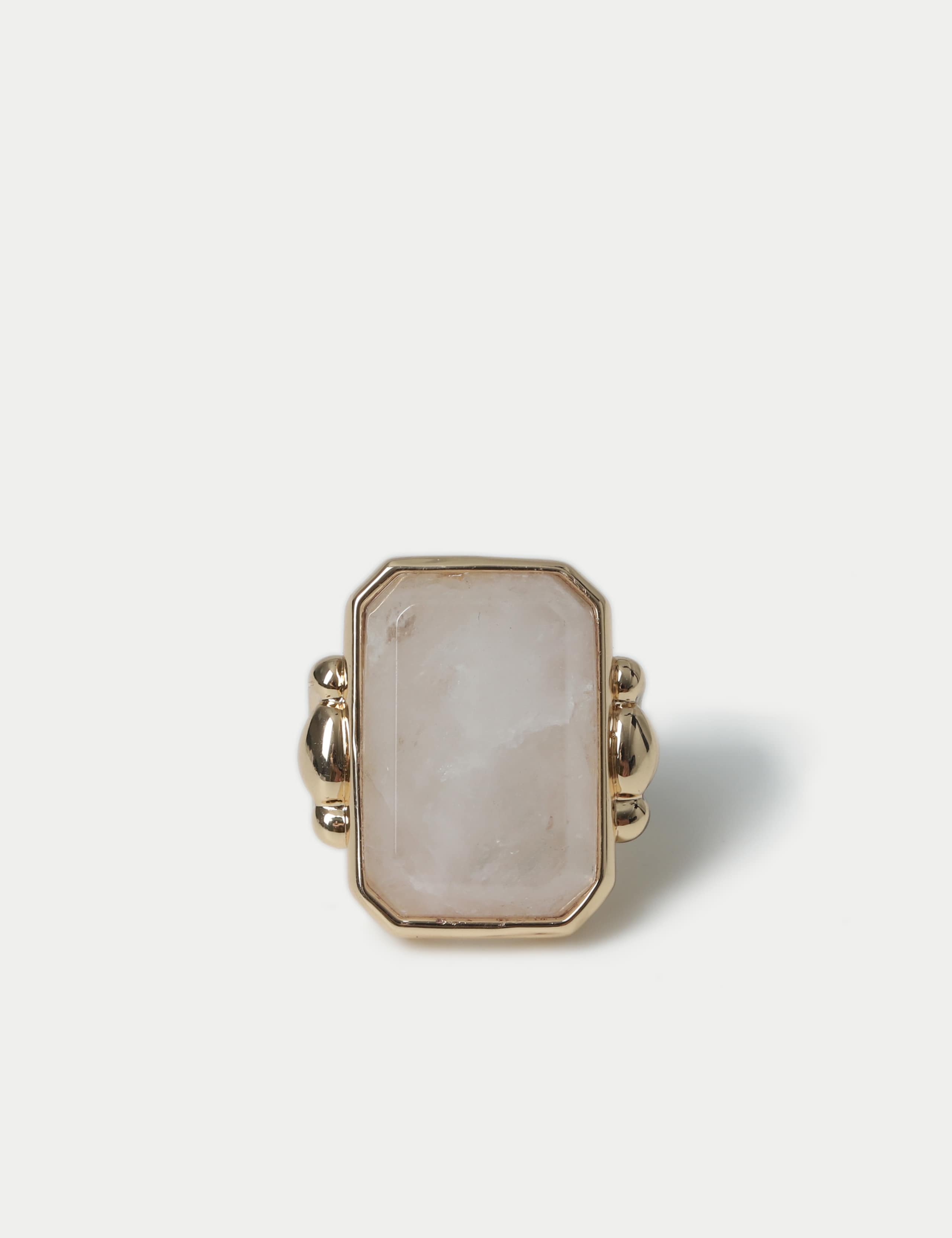 Oversized Natural Stone Chunky Ring