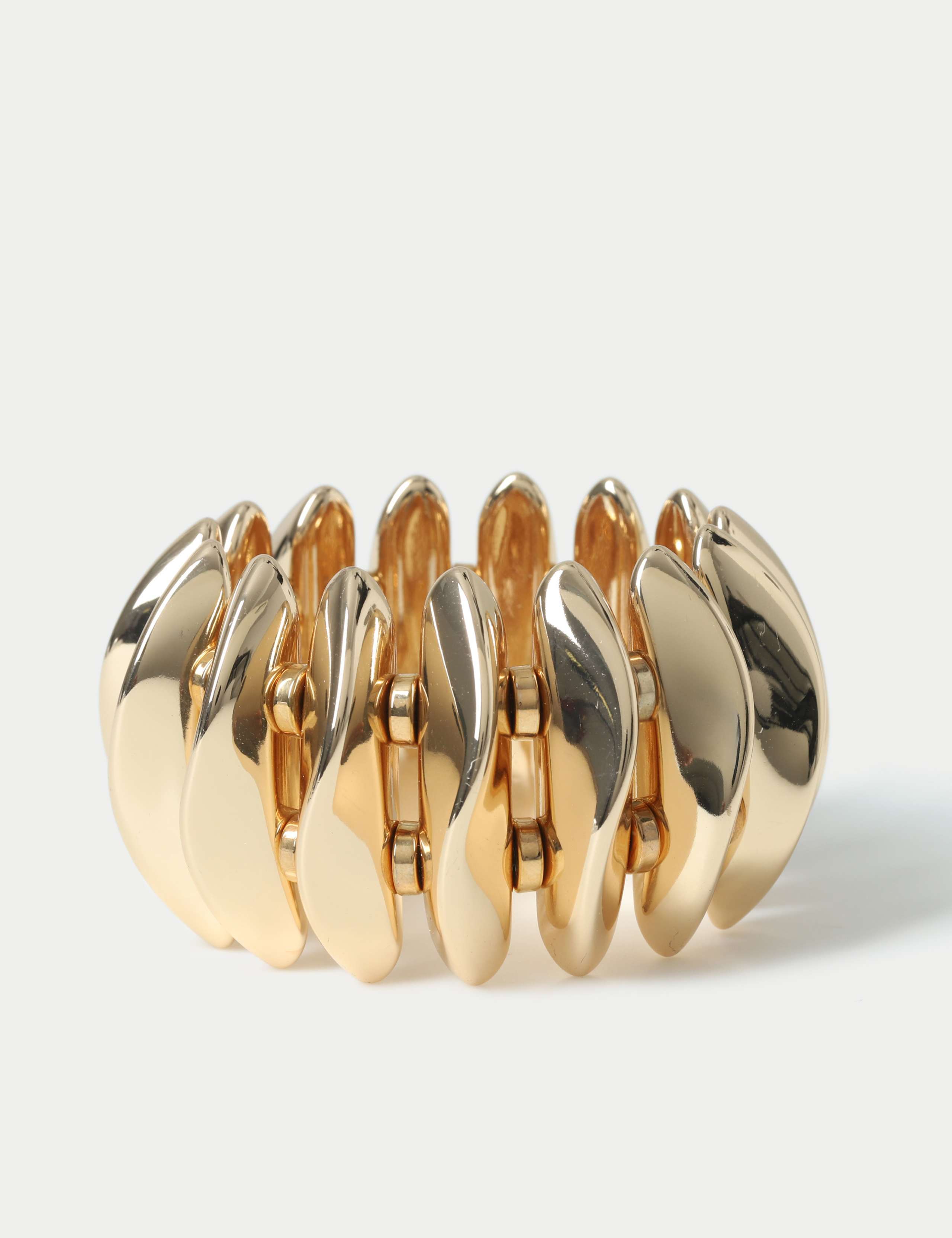 Gold Tonal Stretch Wristwear