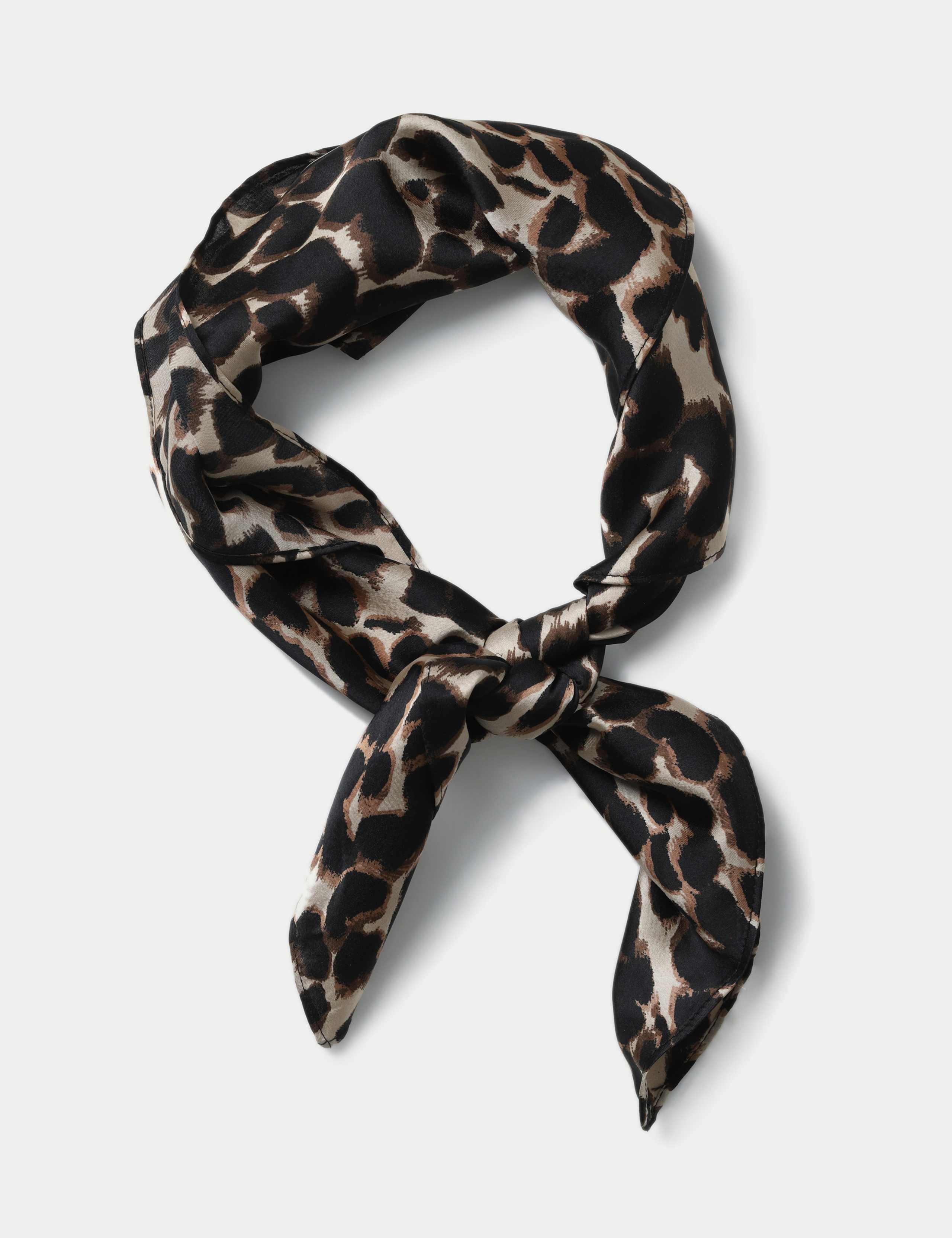 Leopard Print Hair Scarf