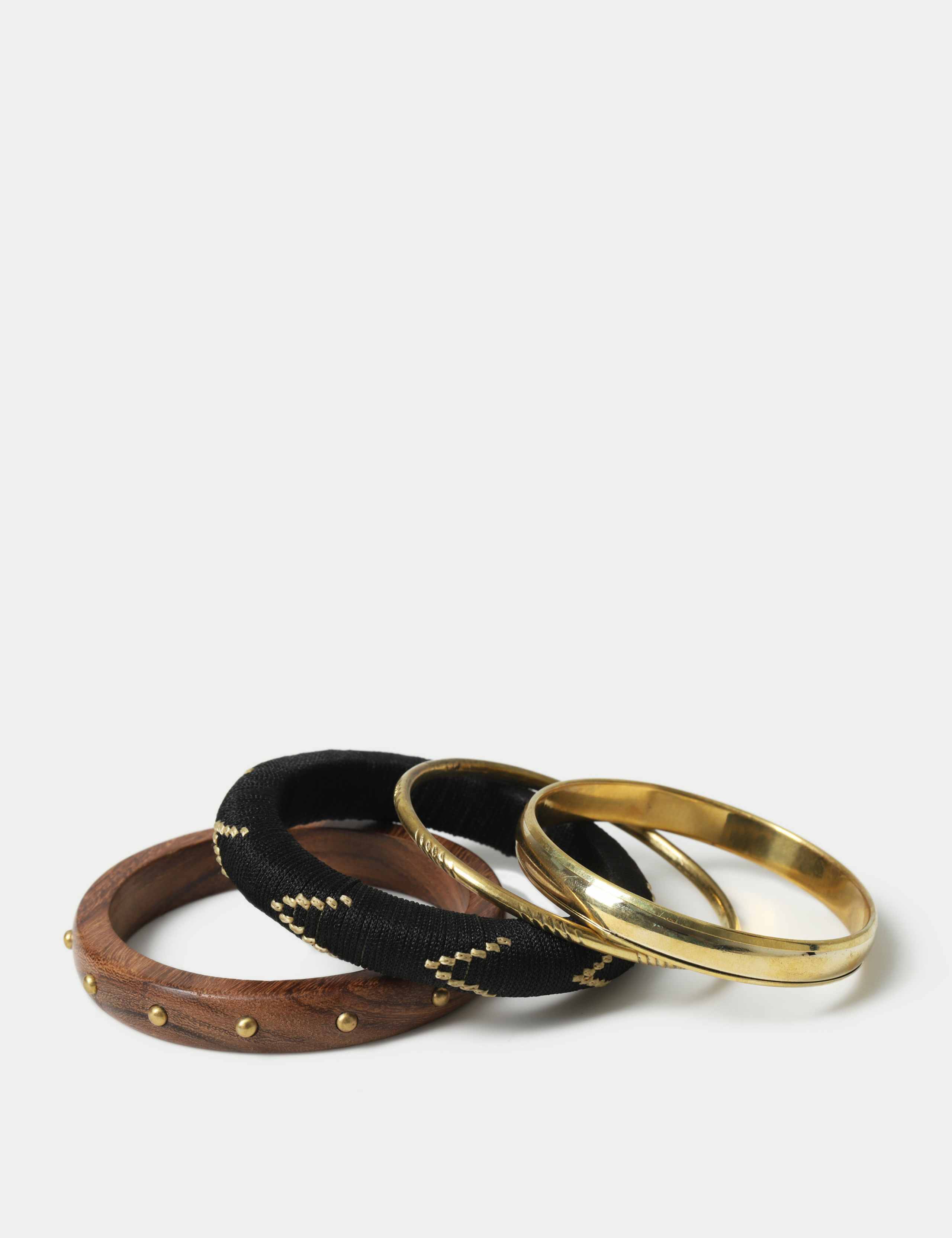 4 Pack Mixed Bangles