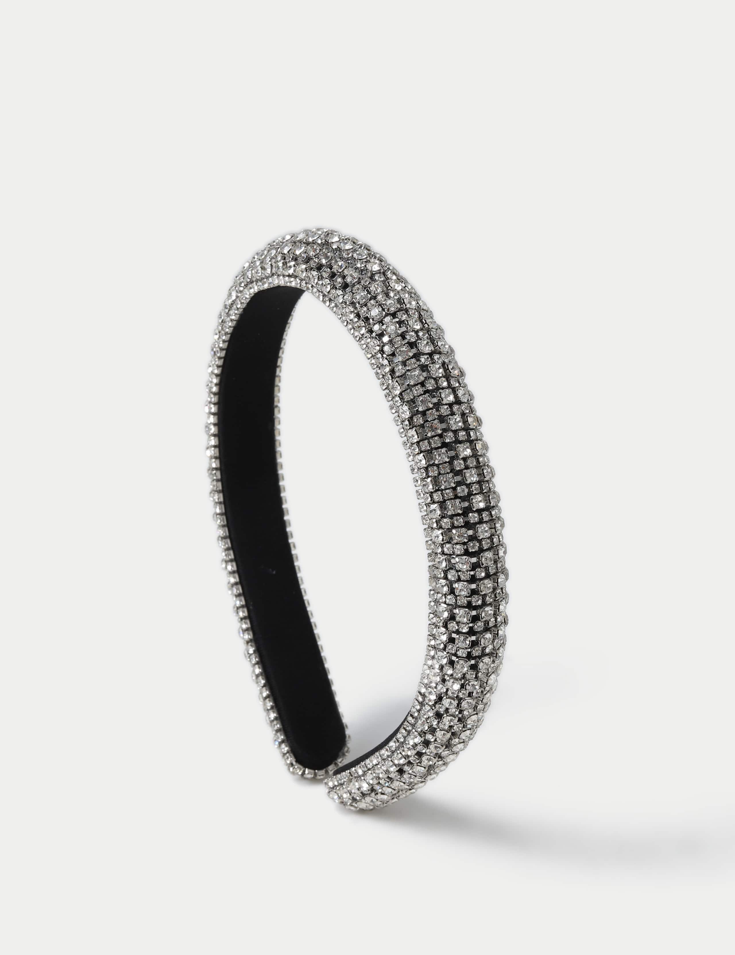 Statement Embellished Padded Headband