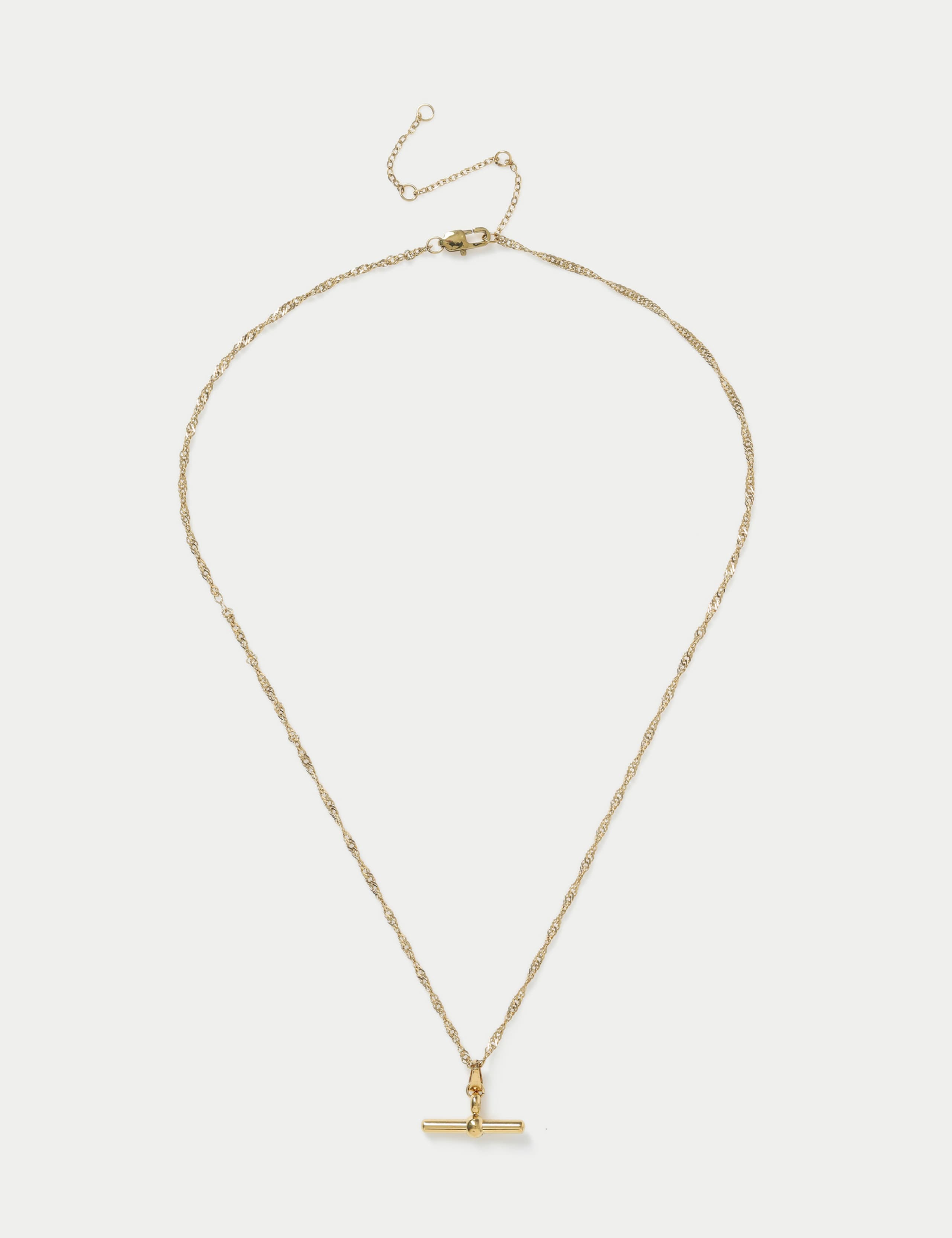 Autograph Waterproof T-Bar Necklace