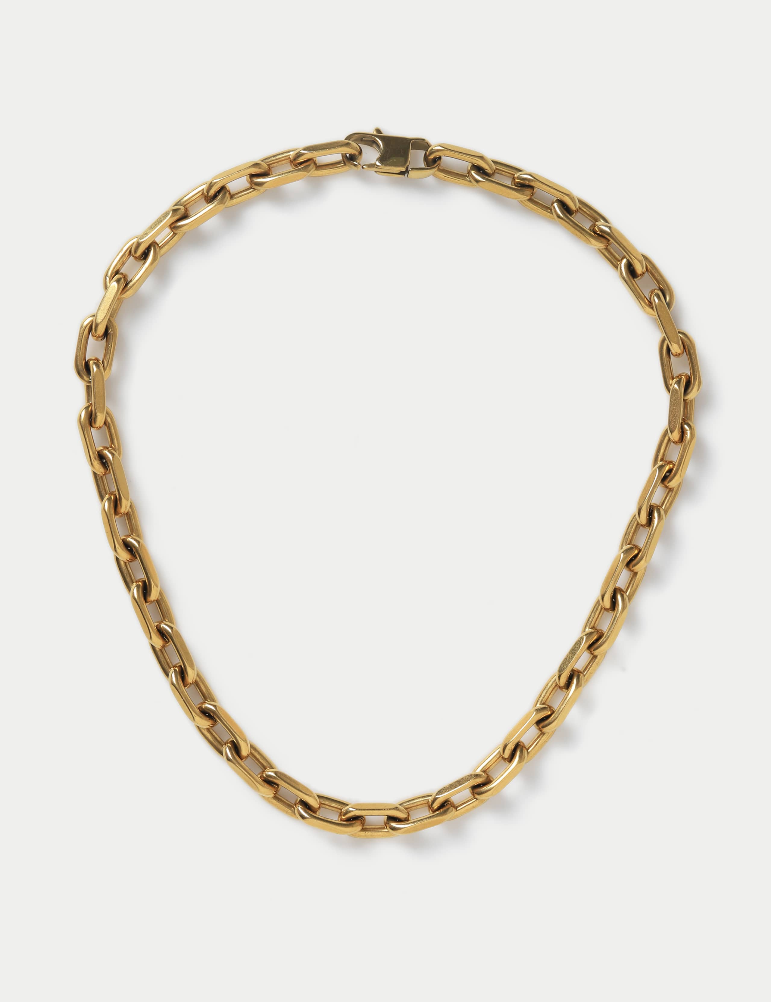 Chunky Link Gold Tone Neckwear