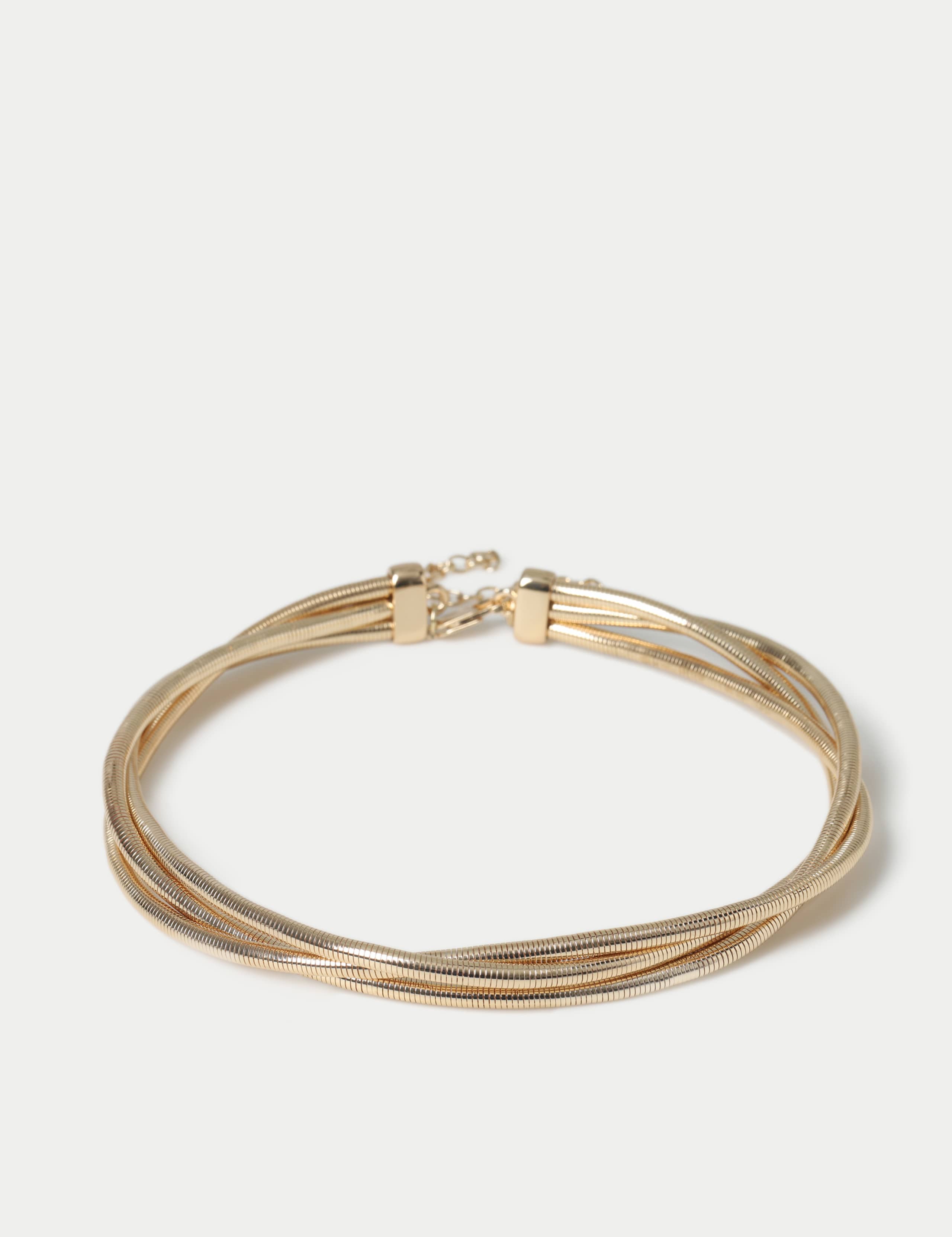 Twist Torque Necklace