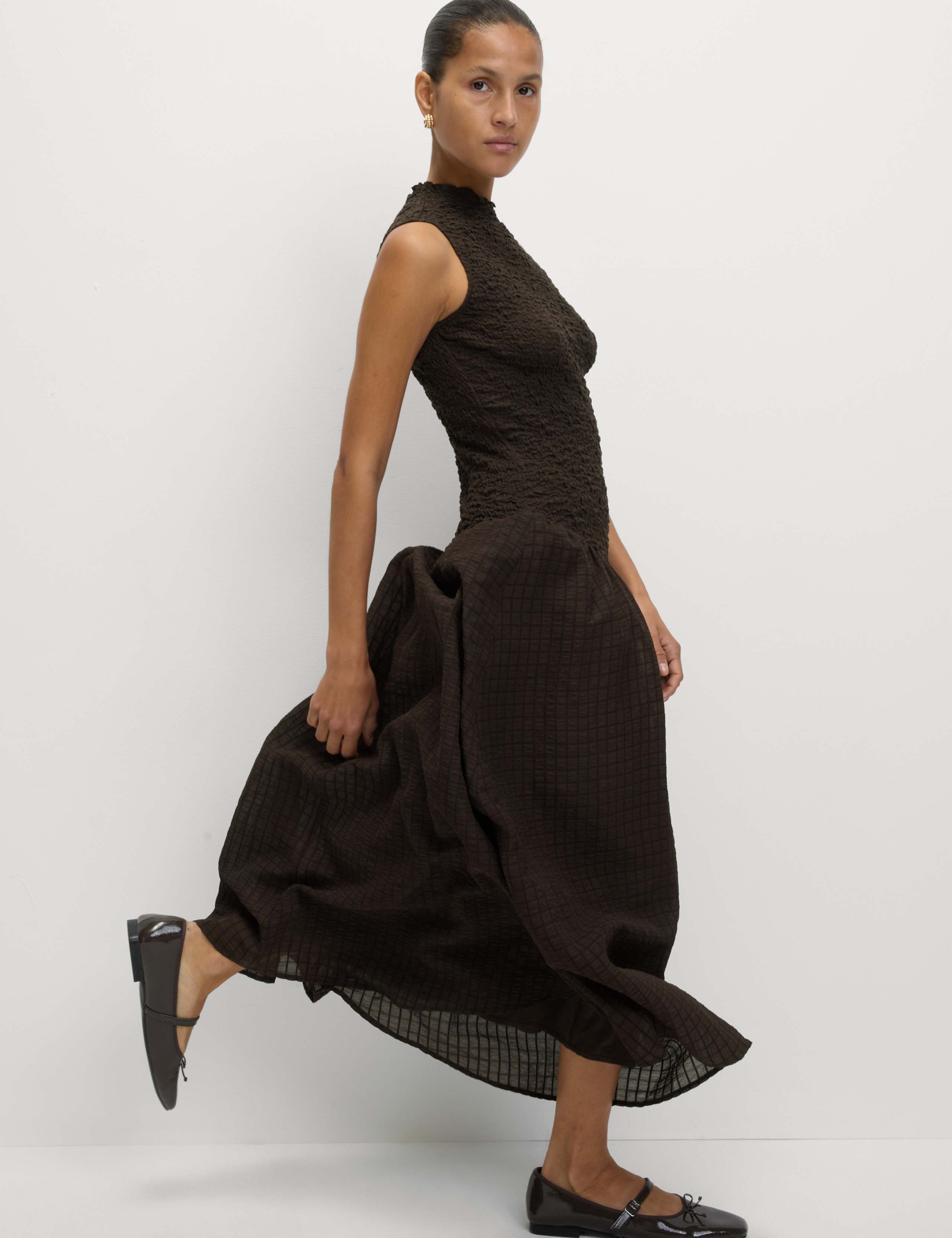 Jersey Midi Dress