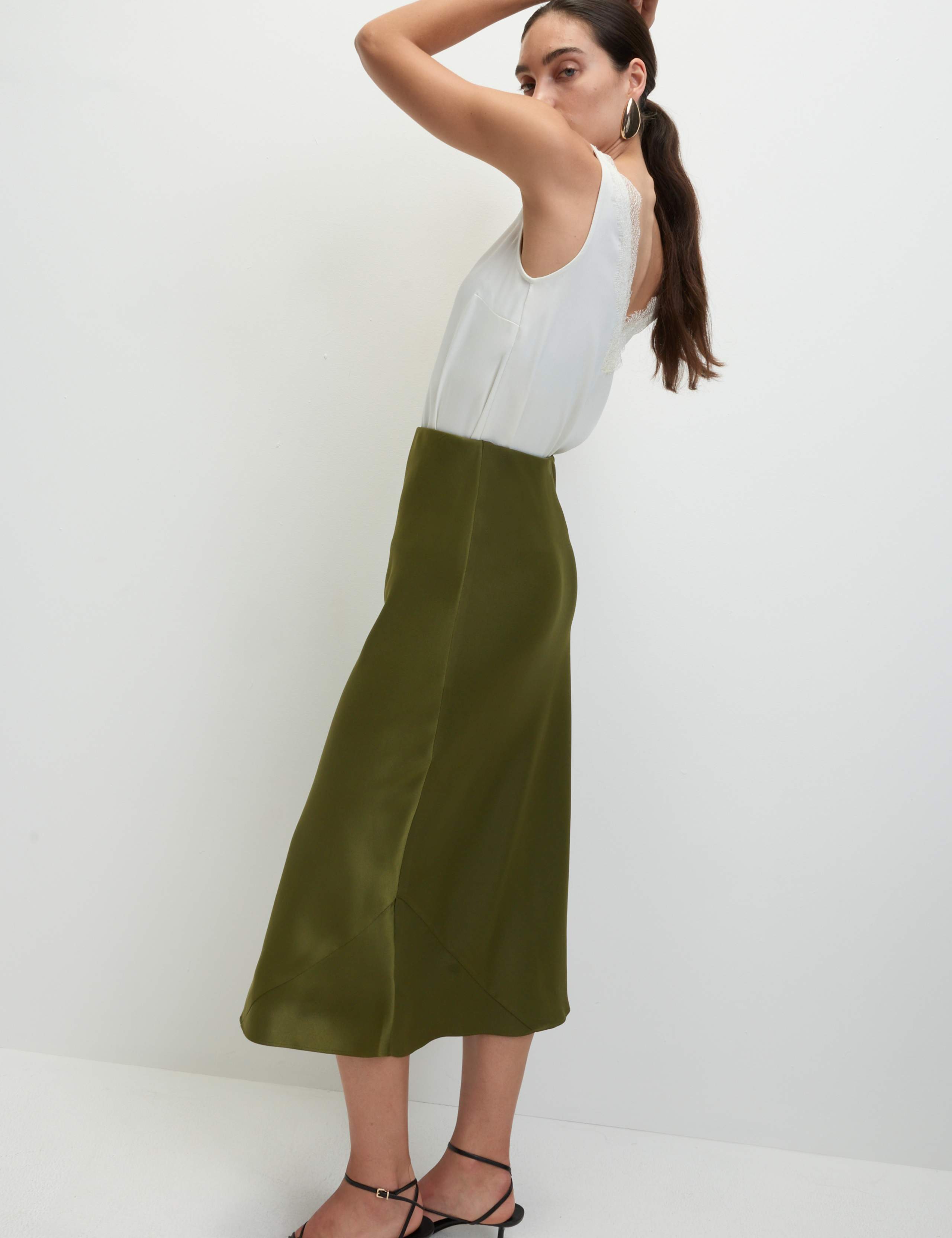 Satin Skirt