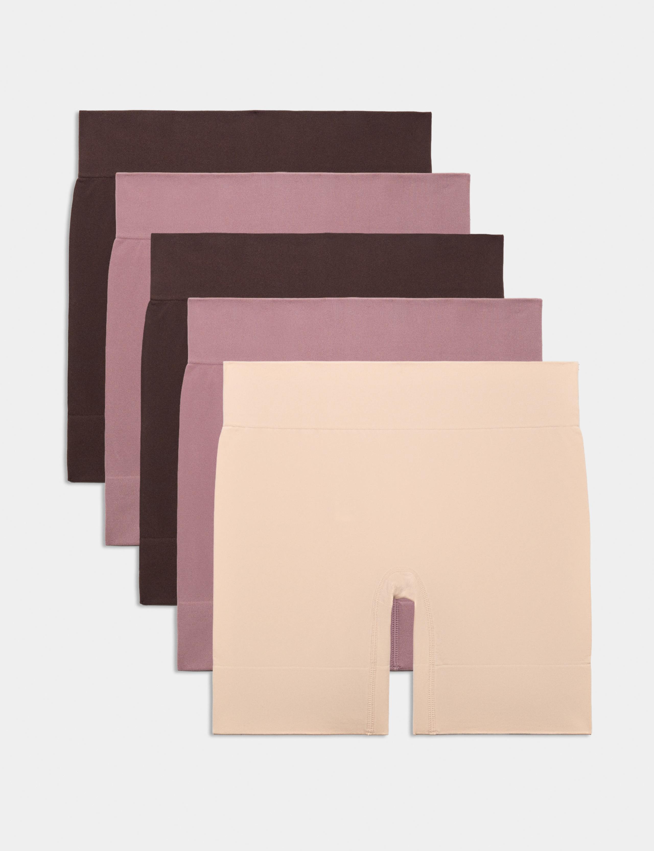 5 Pack Anti-Chafe Anti-Static Cycling Shorts