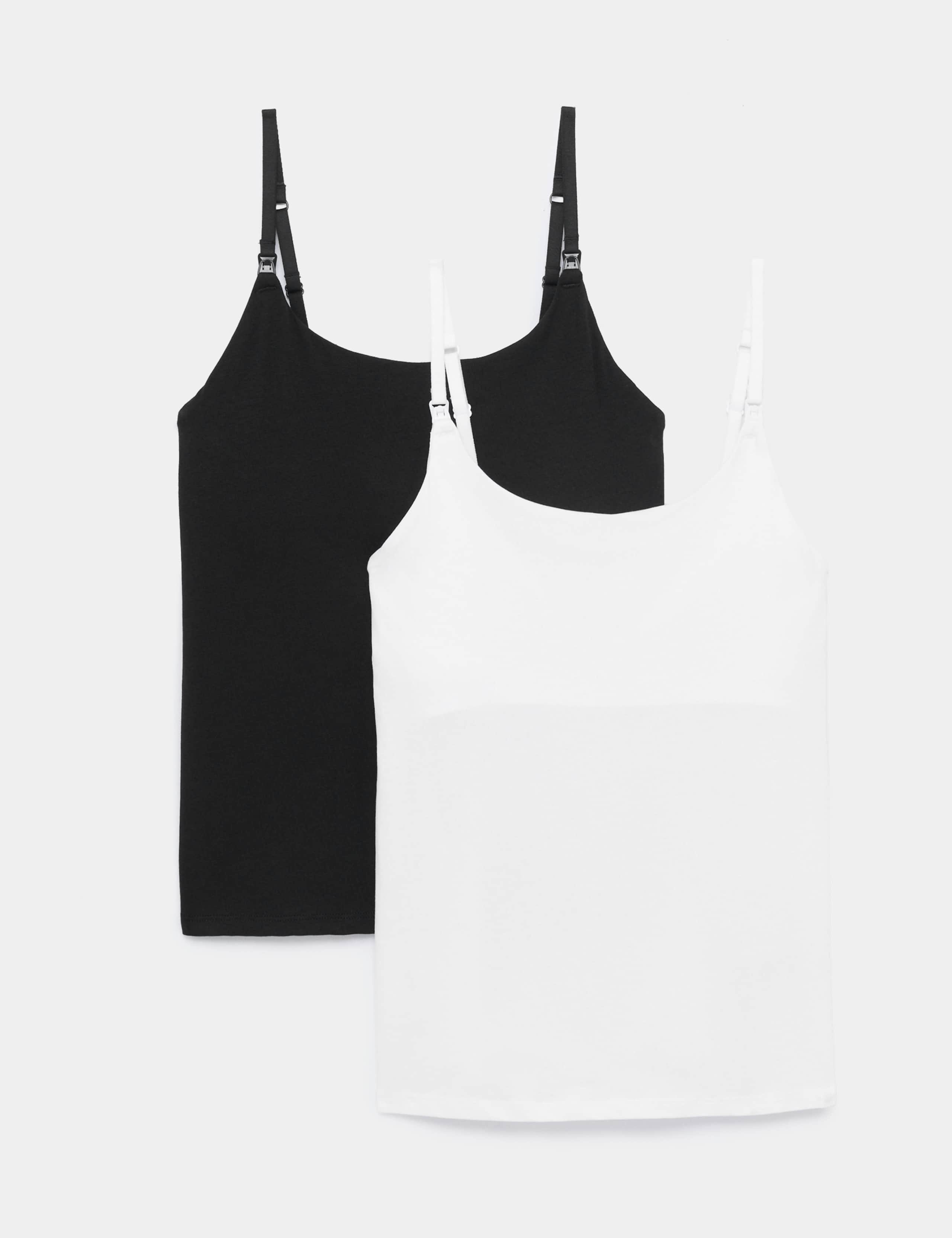 2 Pack Cotton Rich Secret Support™ Nursing Vests