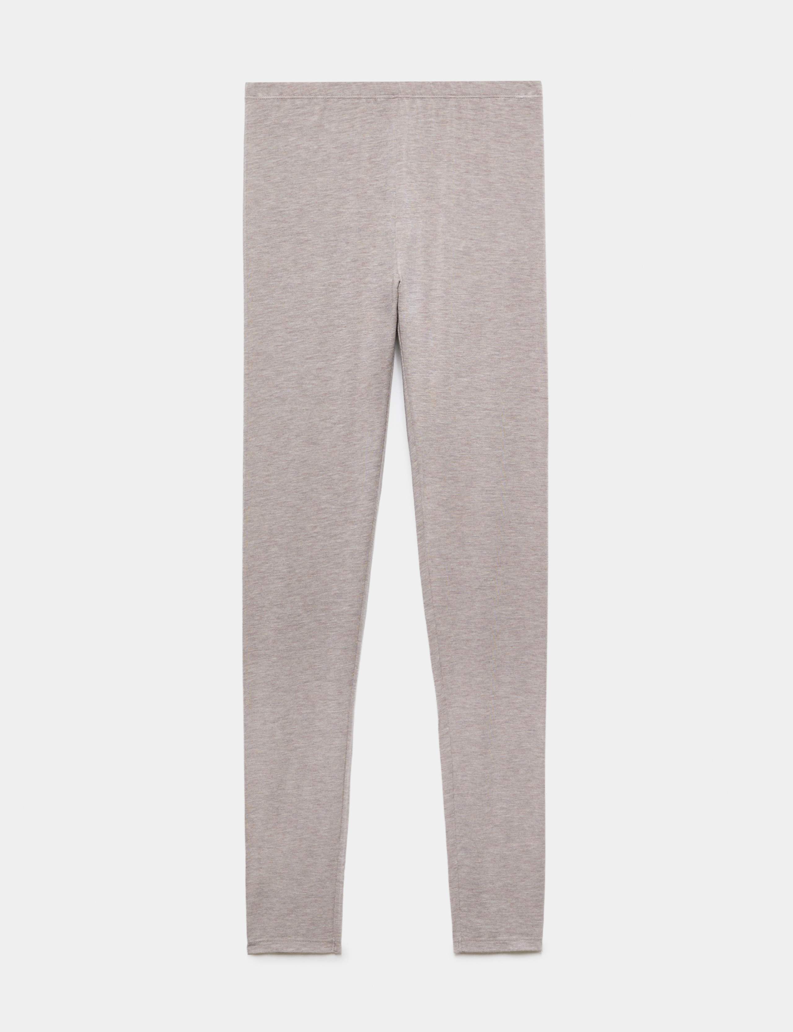 Modal Rich Thermal Leggings with Cashmere