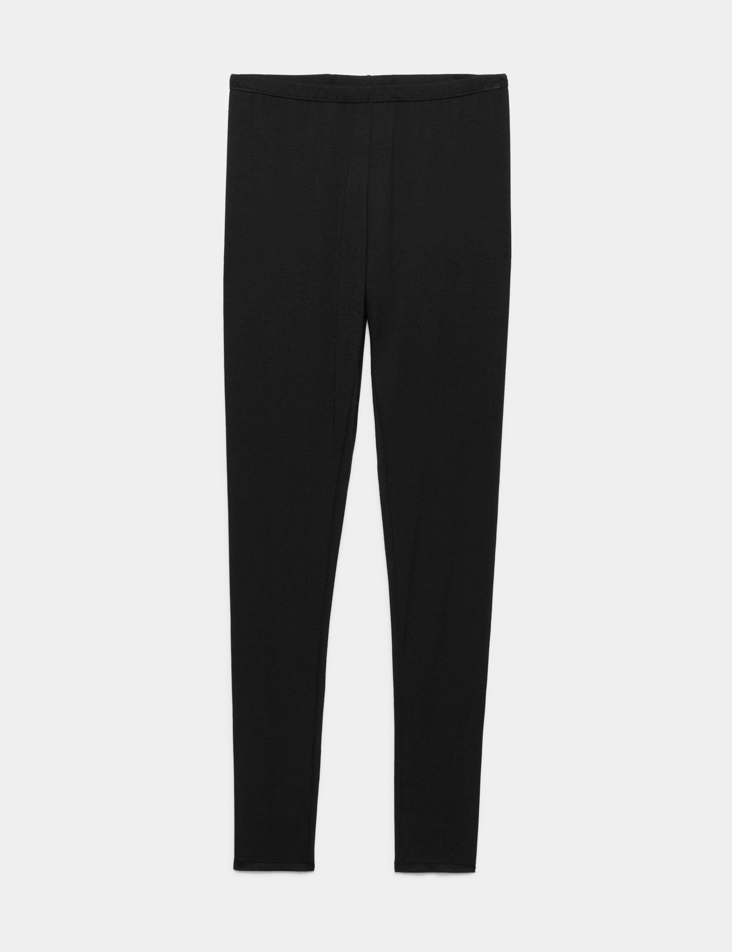Modal Rich Thermal Leggings with Cashmere