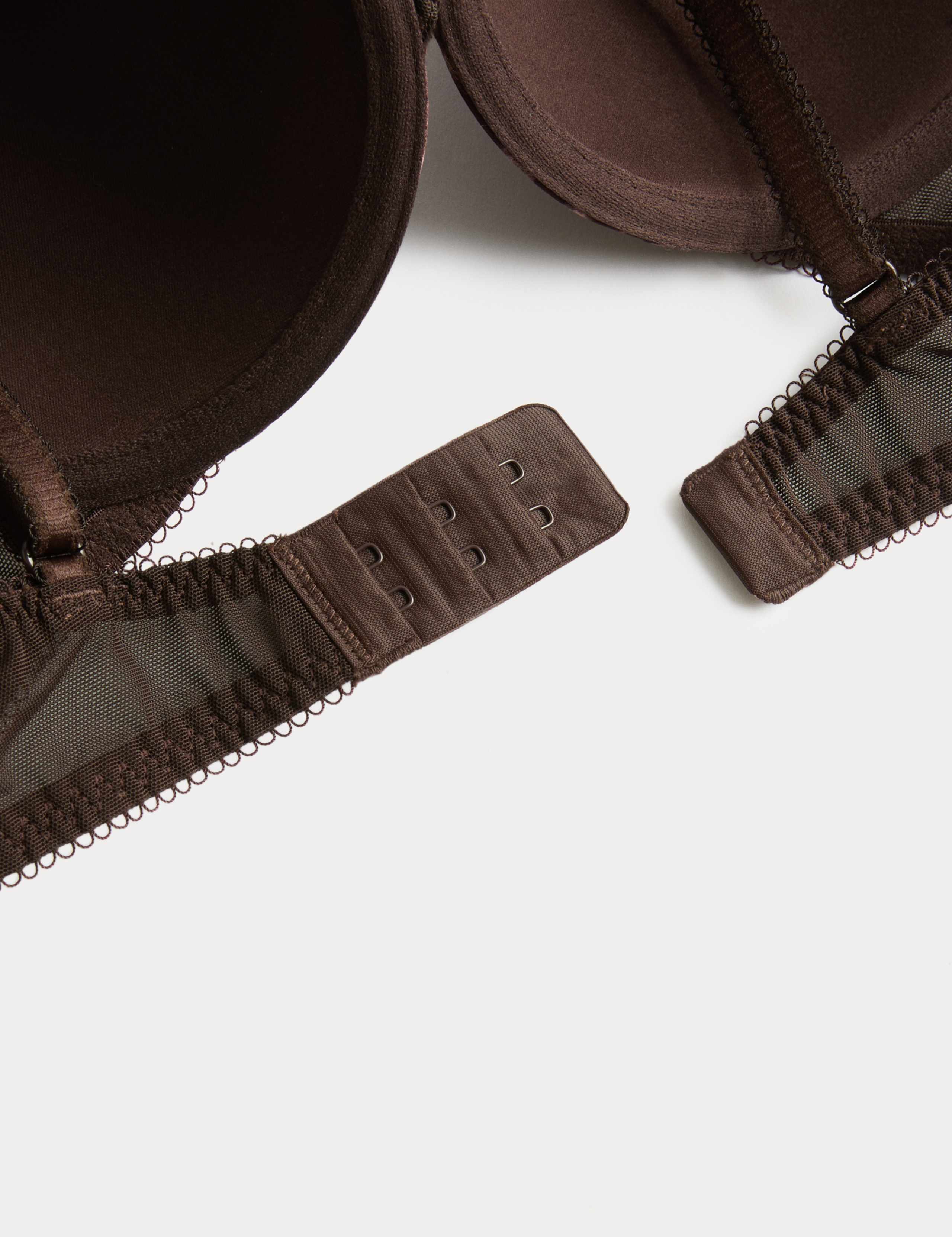 Jasmine Lace Wired Printed Plunge Bra Set 6 of 6