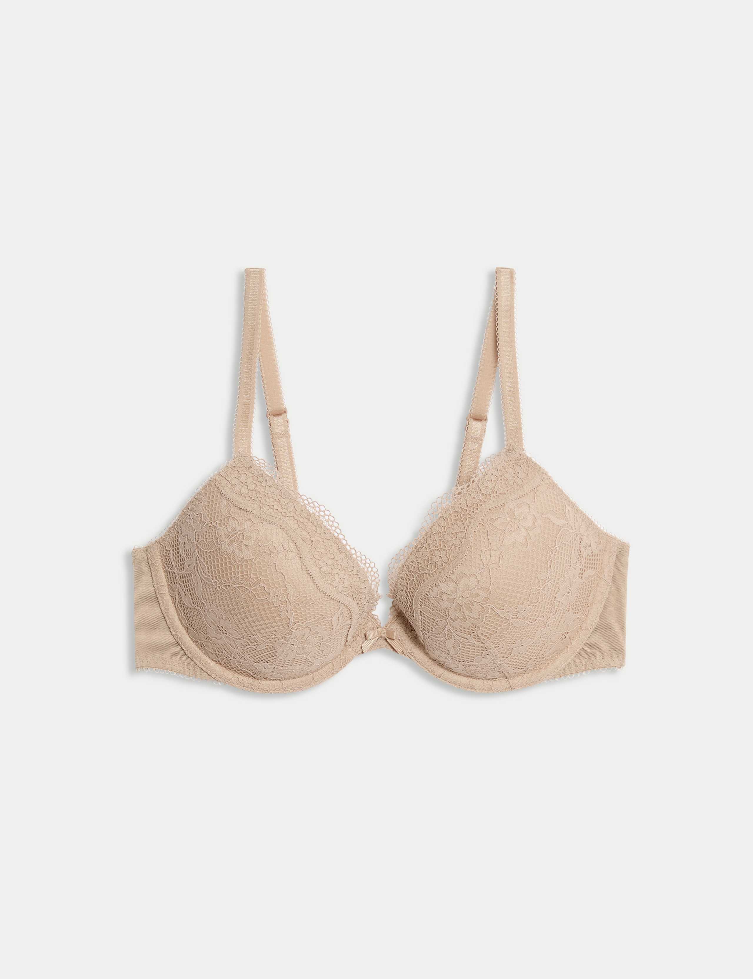 Jasmine Lace Wired Plunge Bra A-E