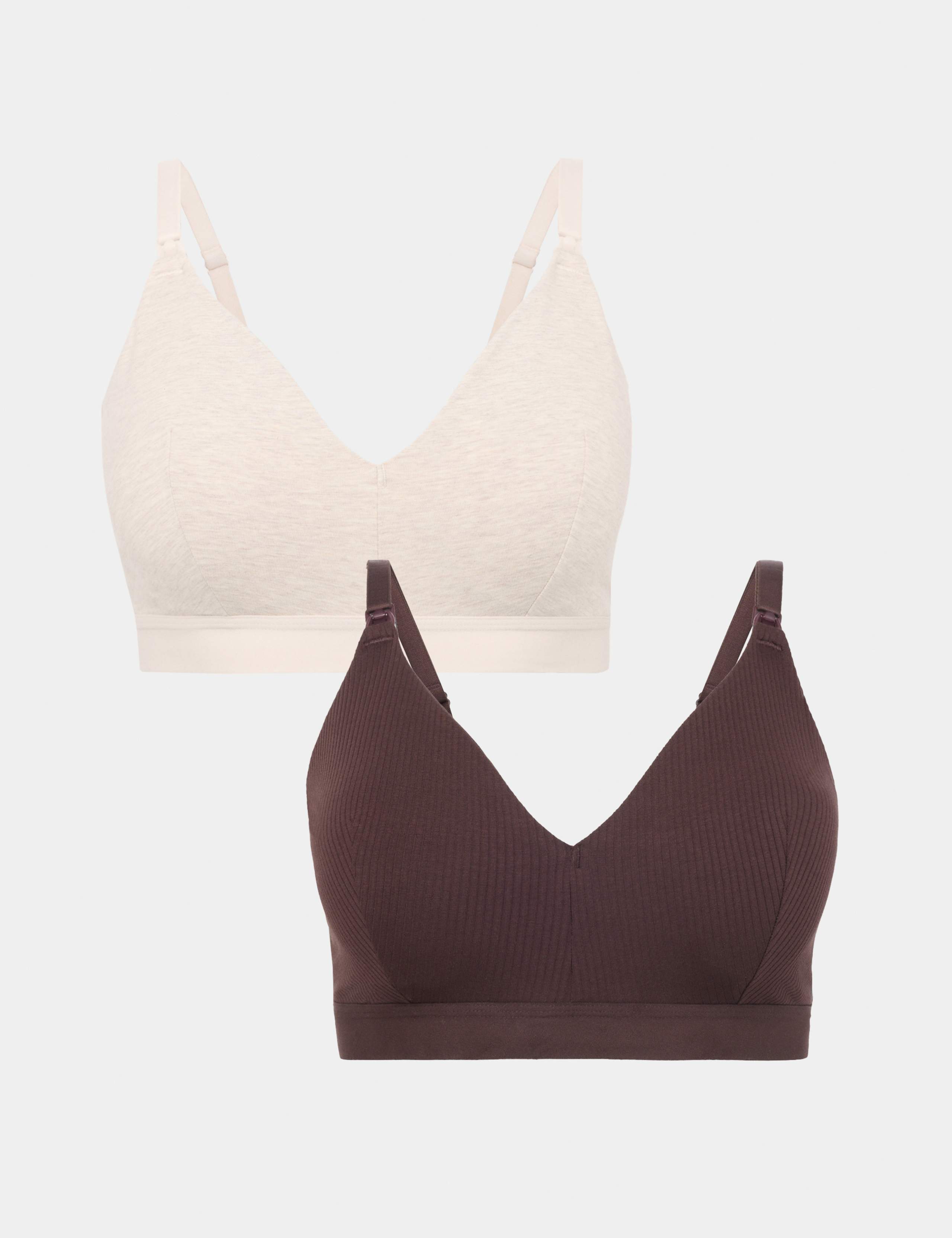 2pk Non Wired Nursing Bras A-D