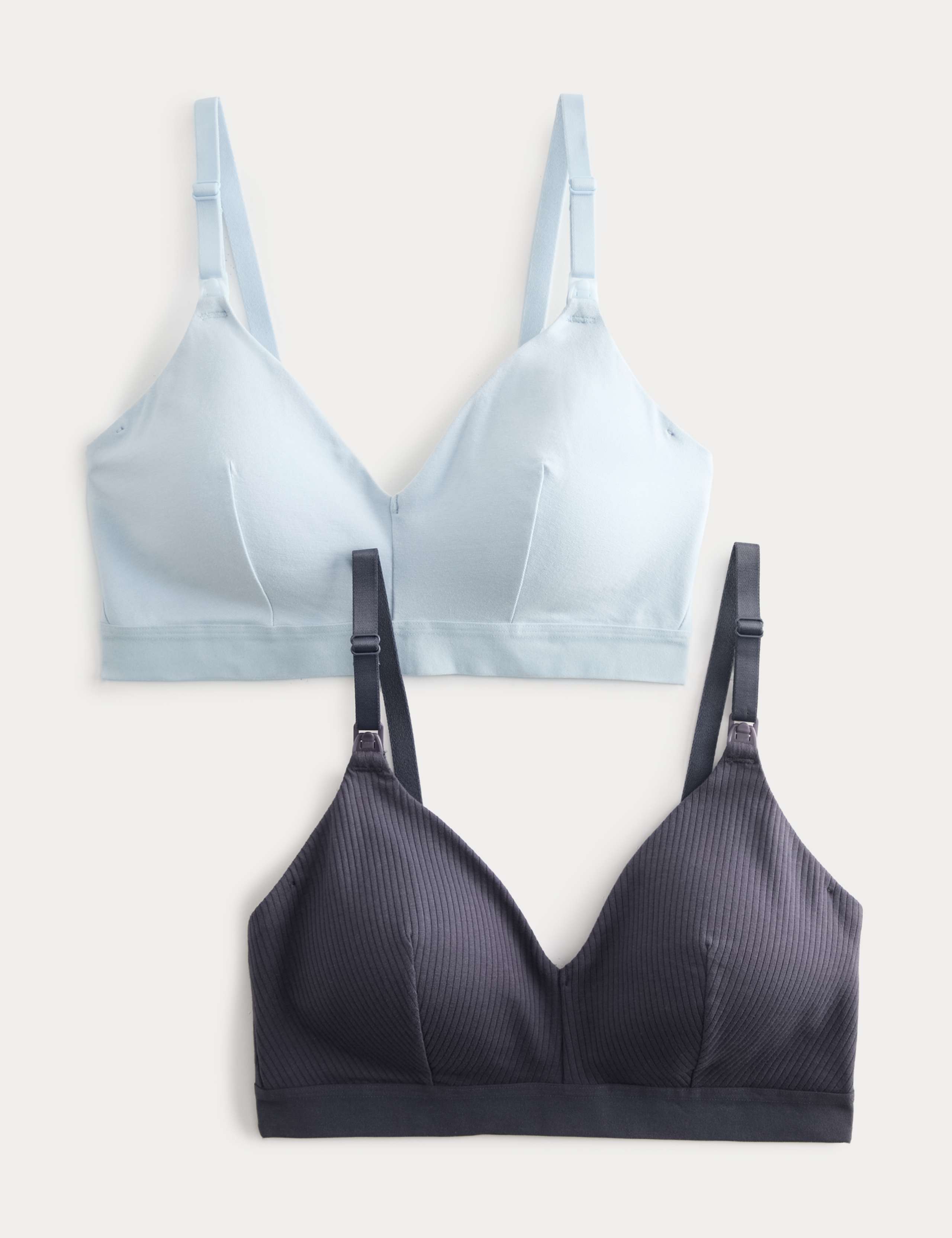 2pk Non Wired Nursing Bras A-D