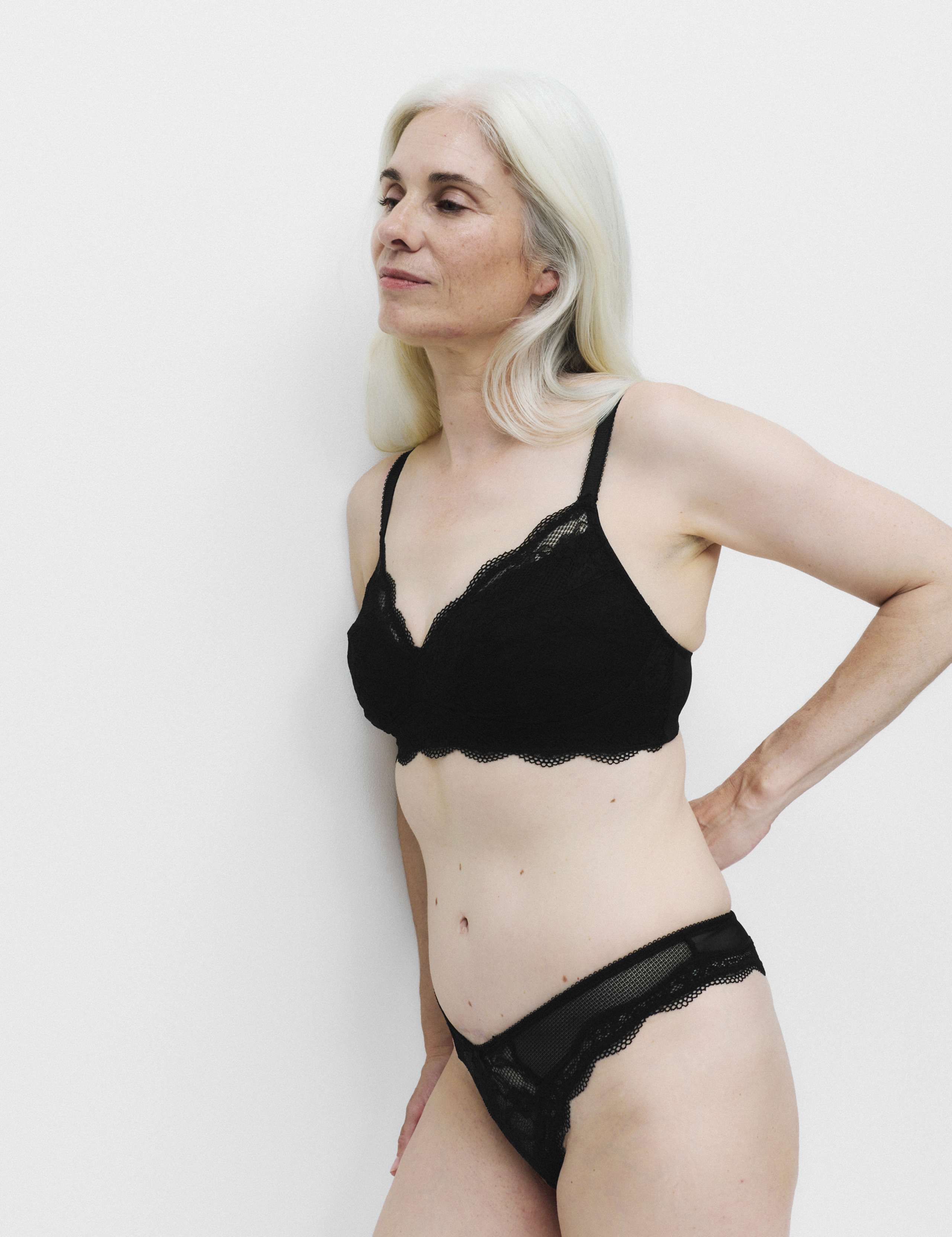 Jasmine Lace Non Wired Post Surgery Bra (A-E)