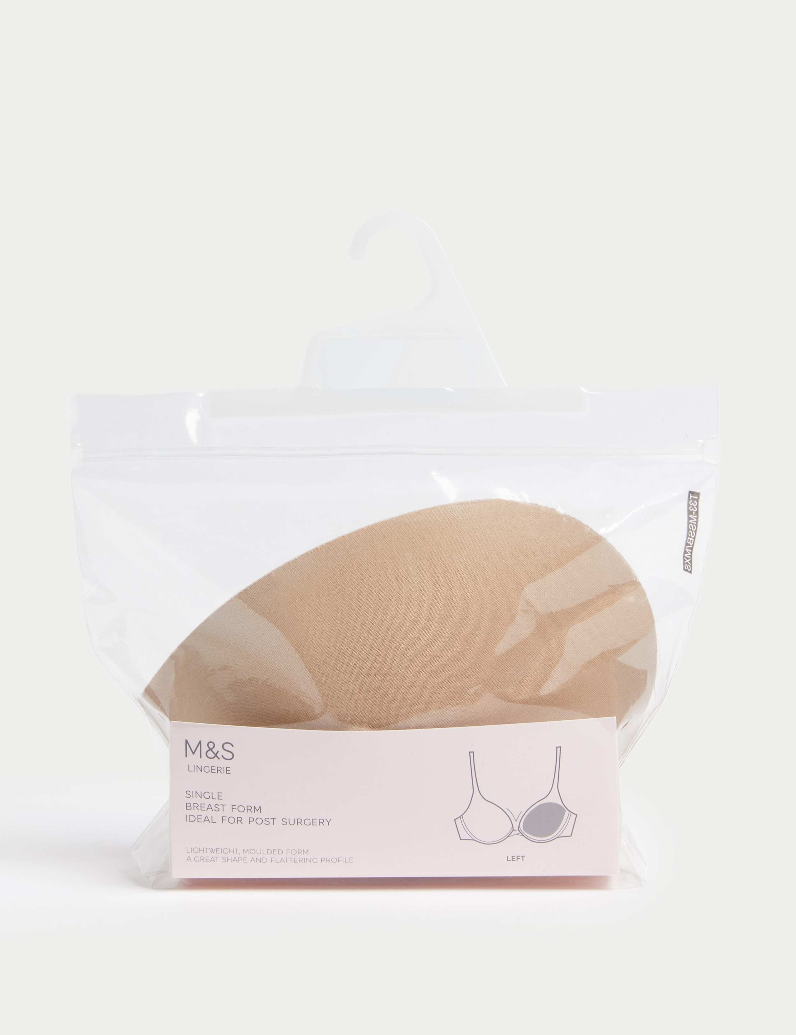Post Surgery Left Breast Form