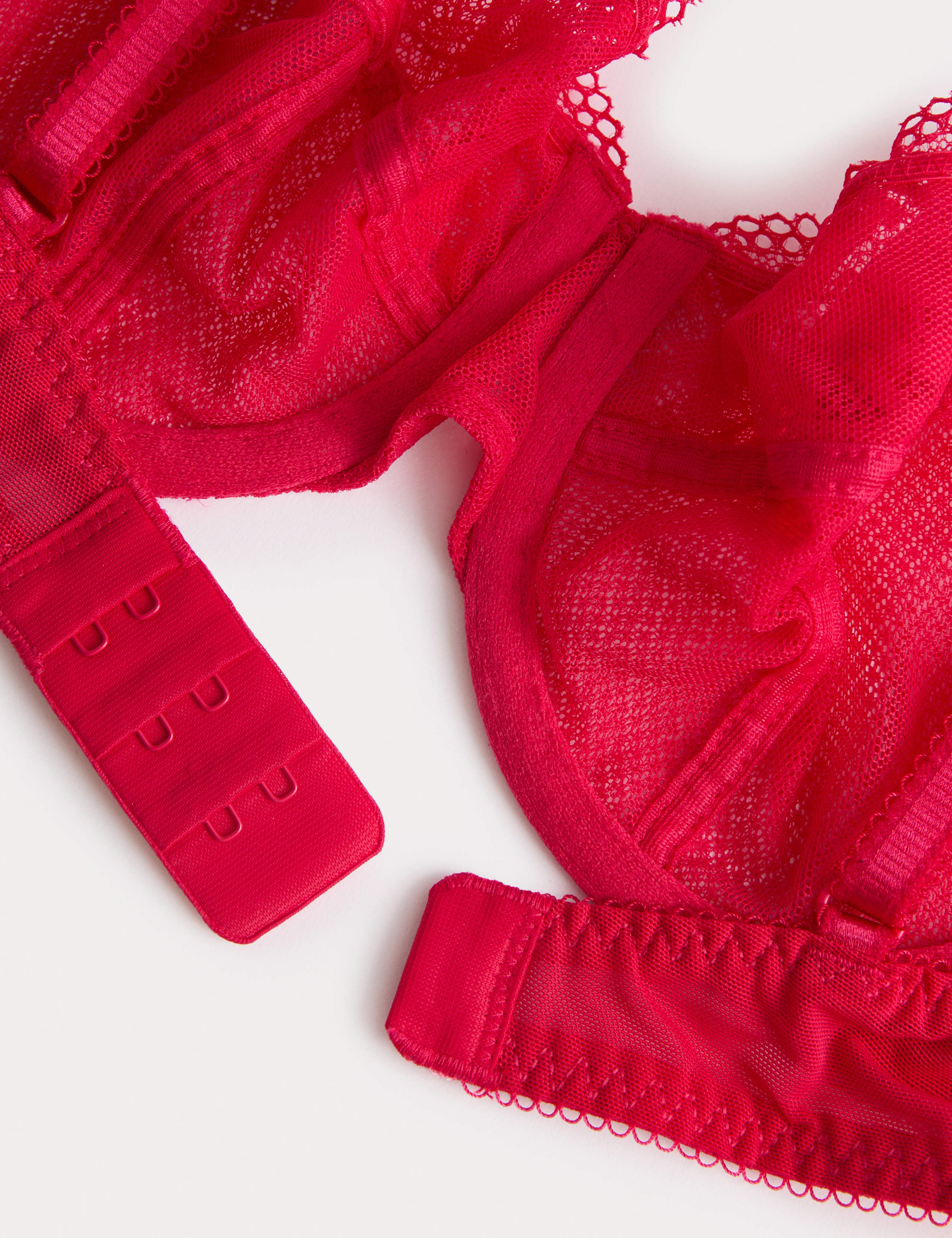 Jasmine Lace Wired Balcony Bra Set A-E 6 of 6