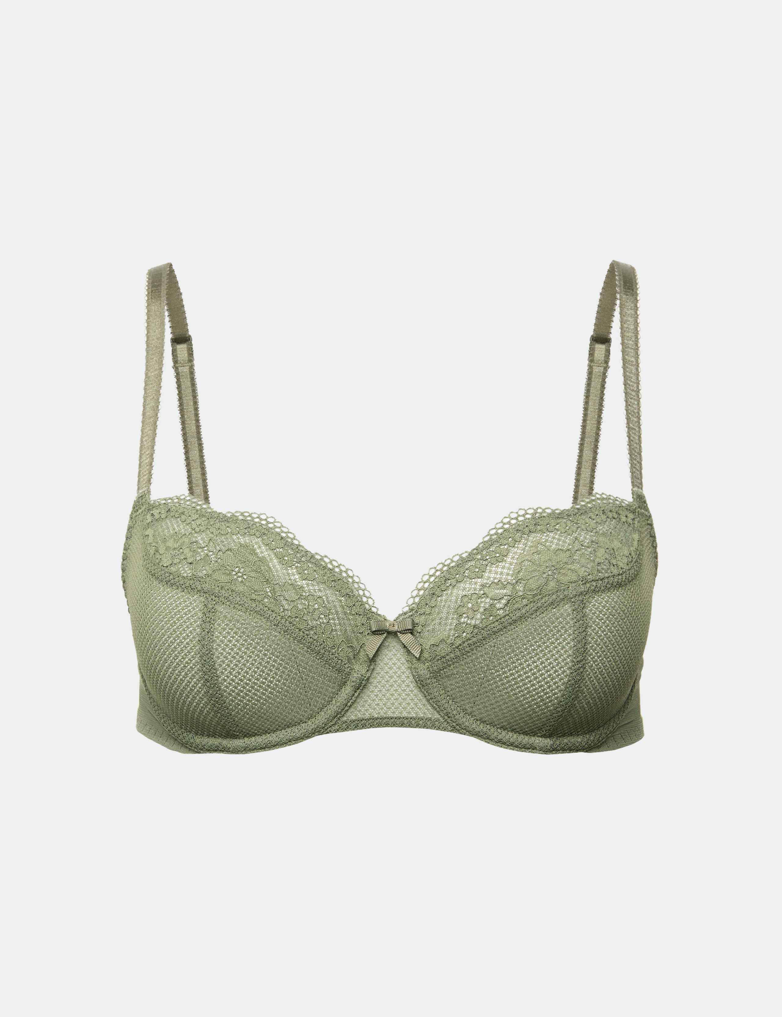 Jasmine Lace Wired Balcony Bra A-E