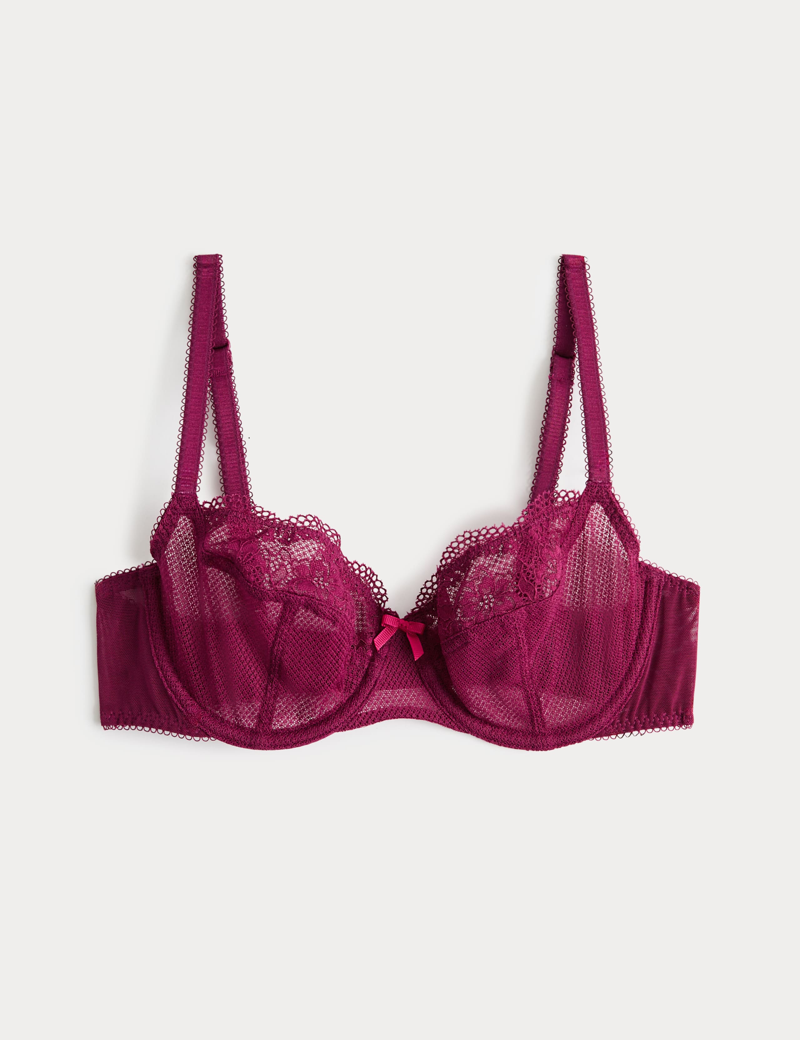 Jasmine Lace Wired Balcony Bra A-E