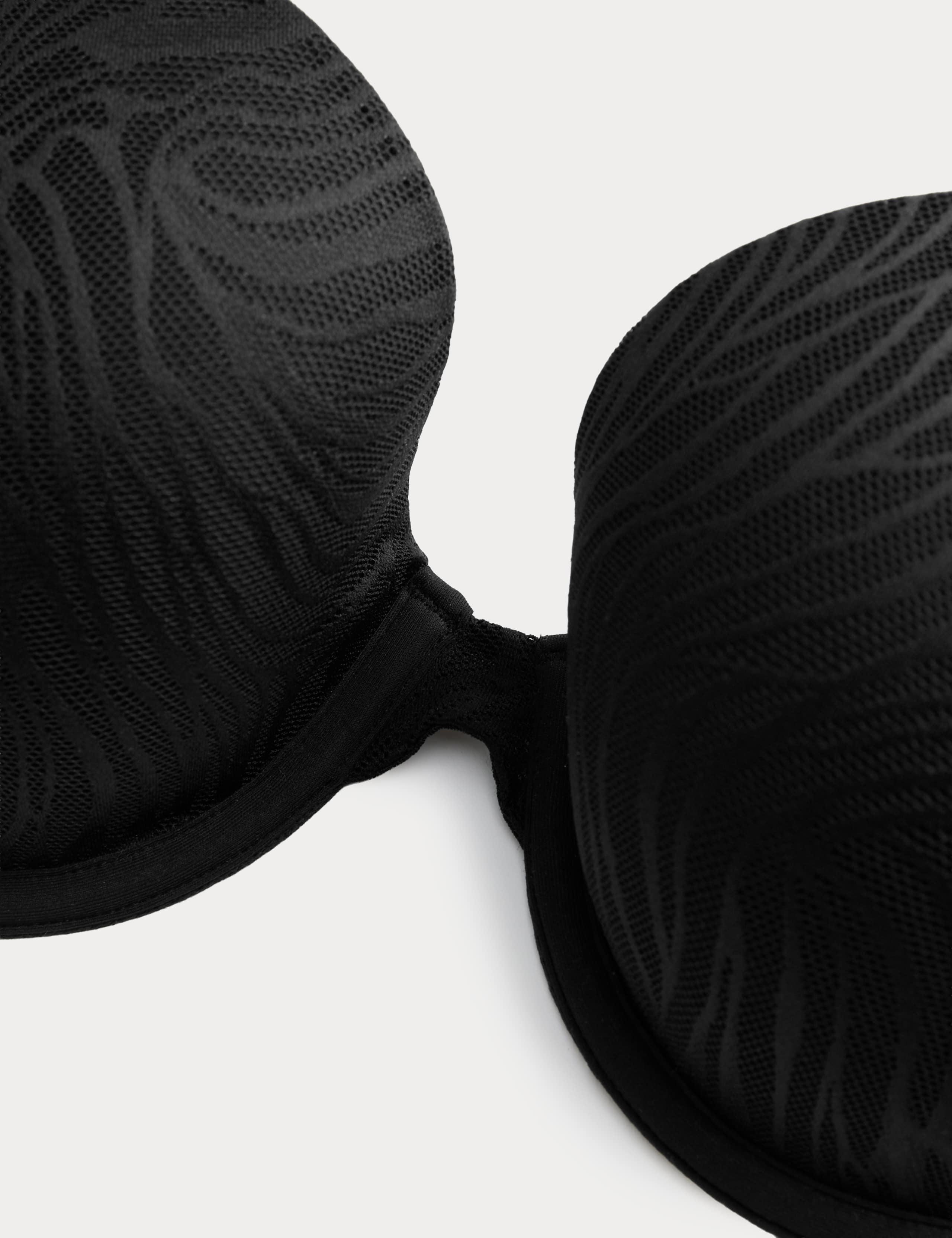 Body Lace Wired Demi Cup Bra Set A-E 4 of 6