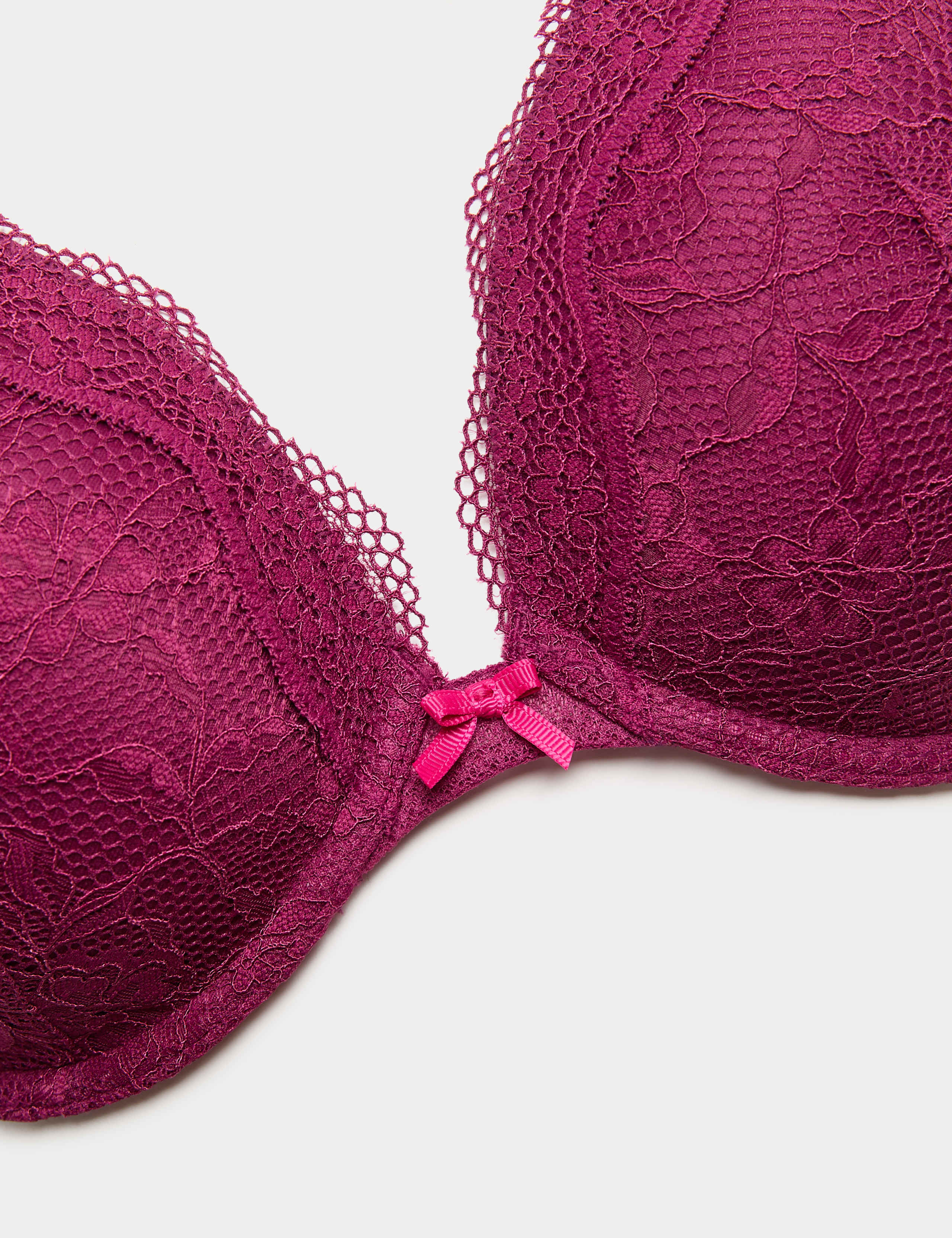 Jasmine Lace Wired Plunge Bra Set F-H 4 of 6
