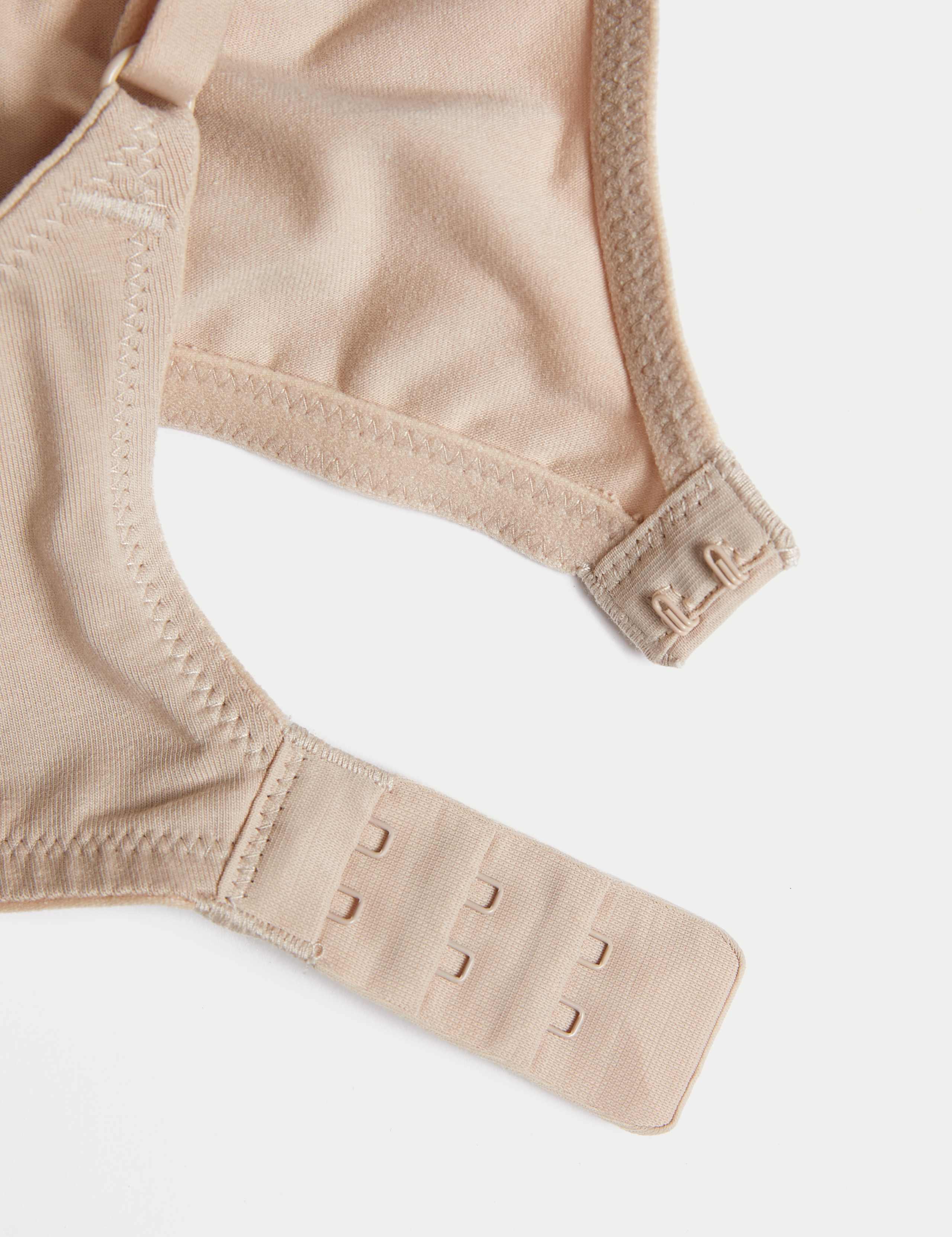 3pk Non Wired Plunge T-Shirt Bras Set A-E 5 of 5