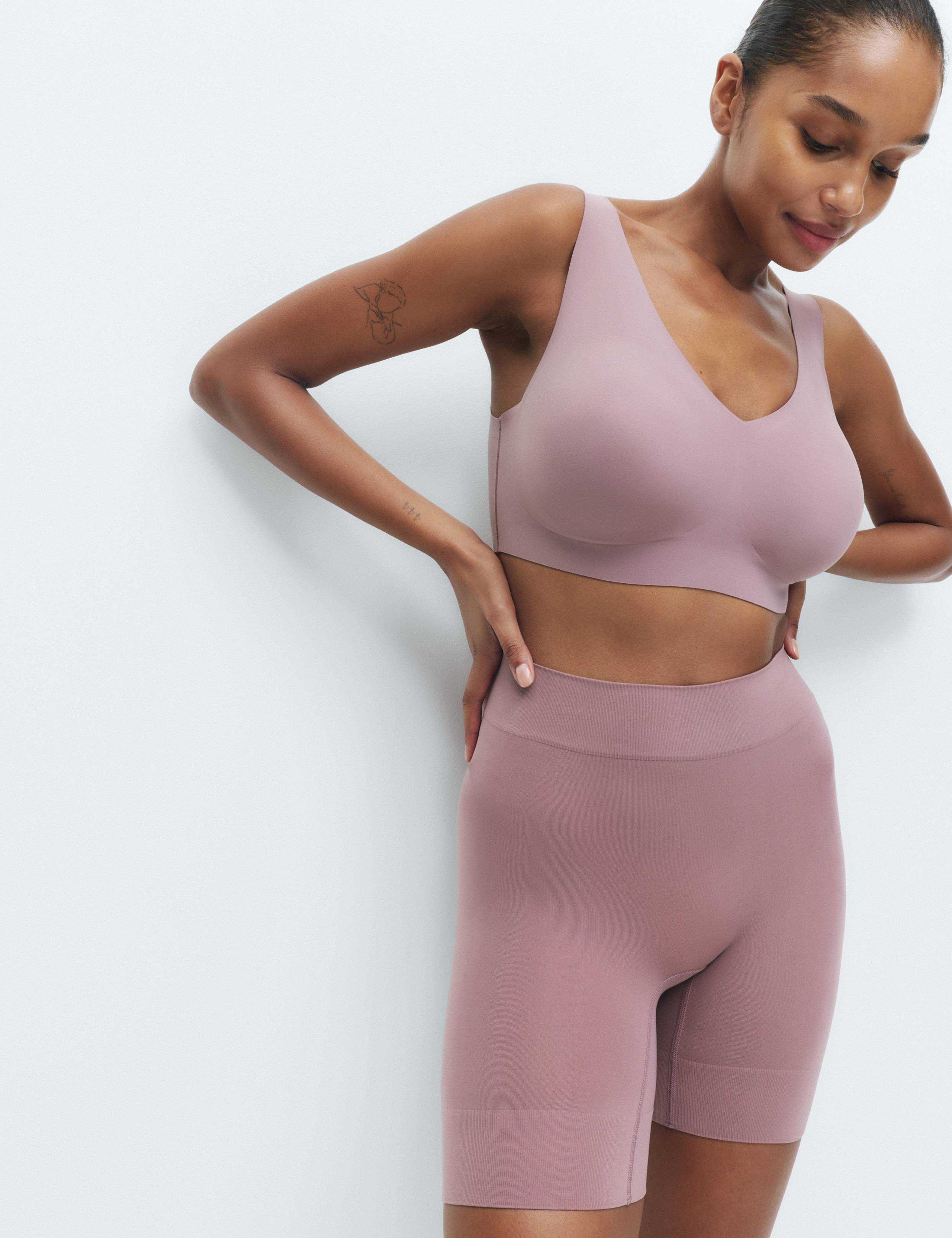 Body Invisibles™ V-Neck Crop Top F+