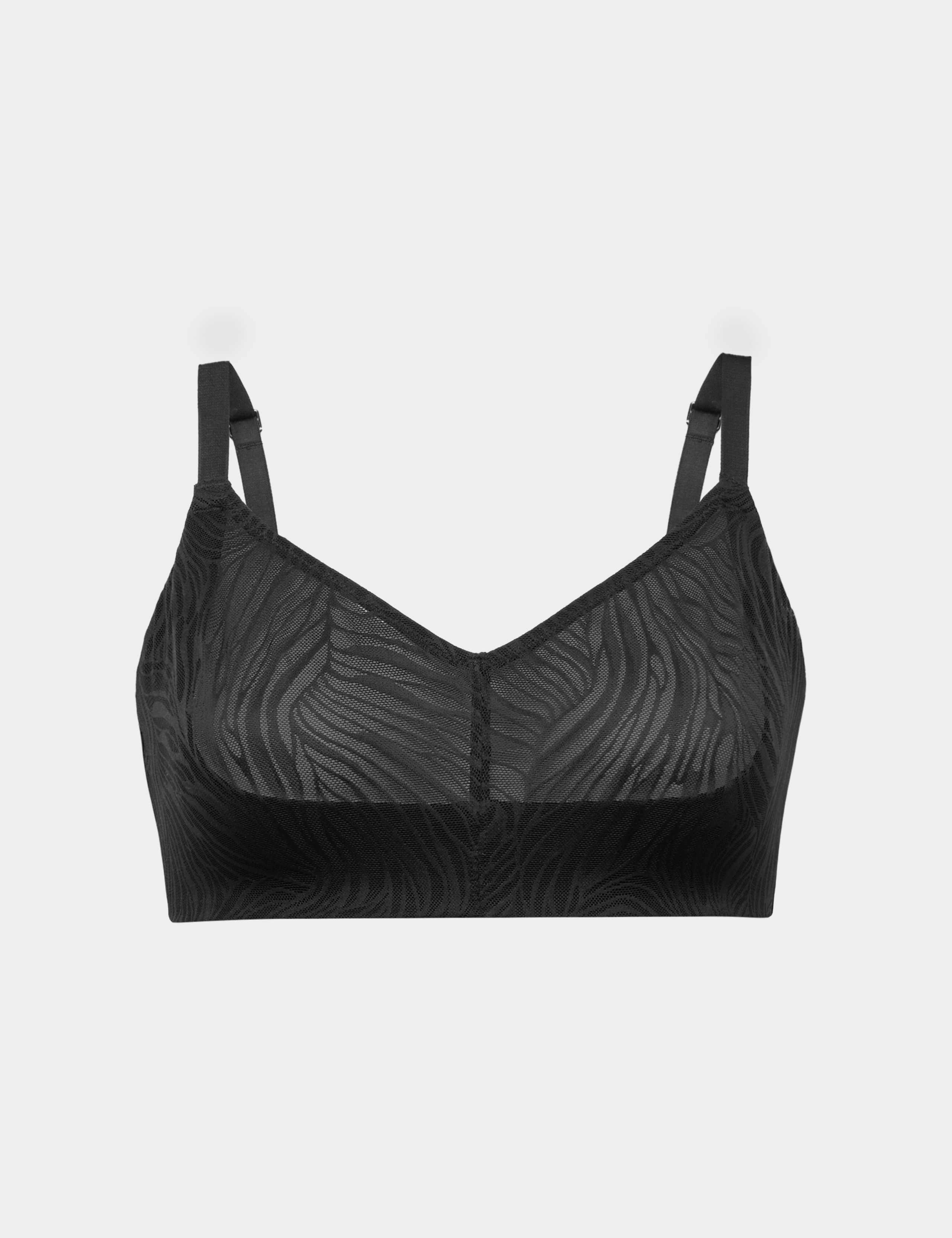 Lace Non Wired Full Cup Bra (F+)