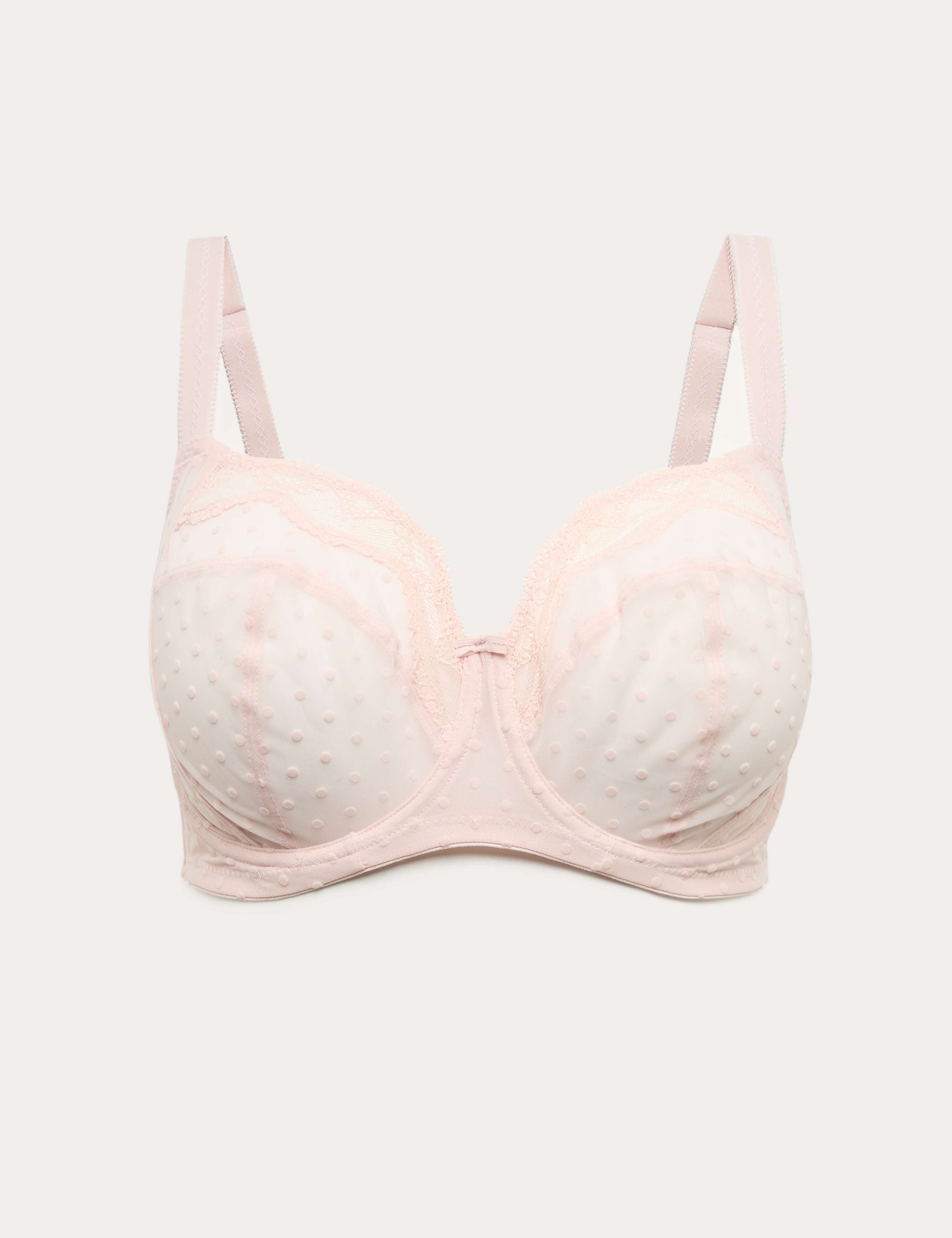 Mesh Wired Extra Support Bra (F-J)