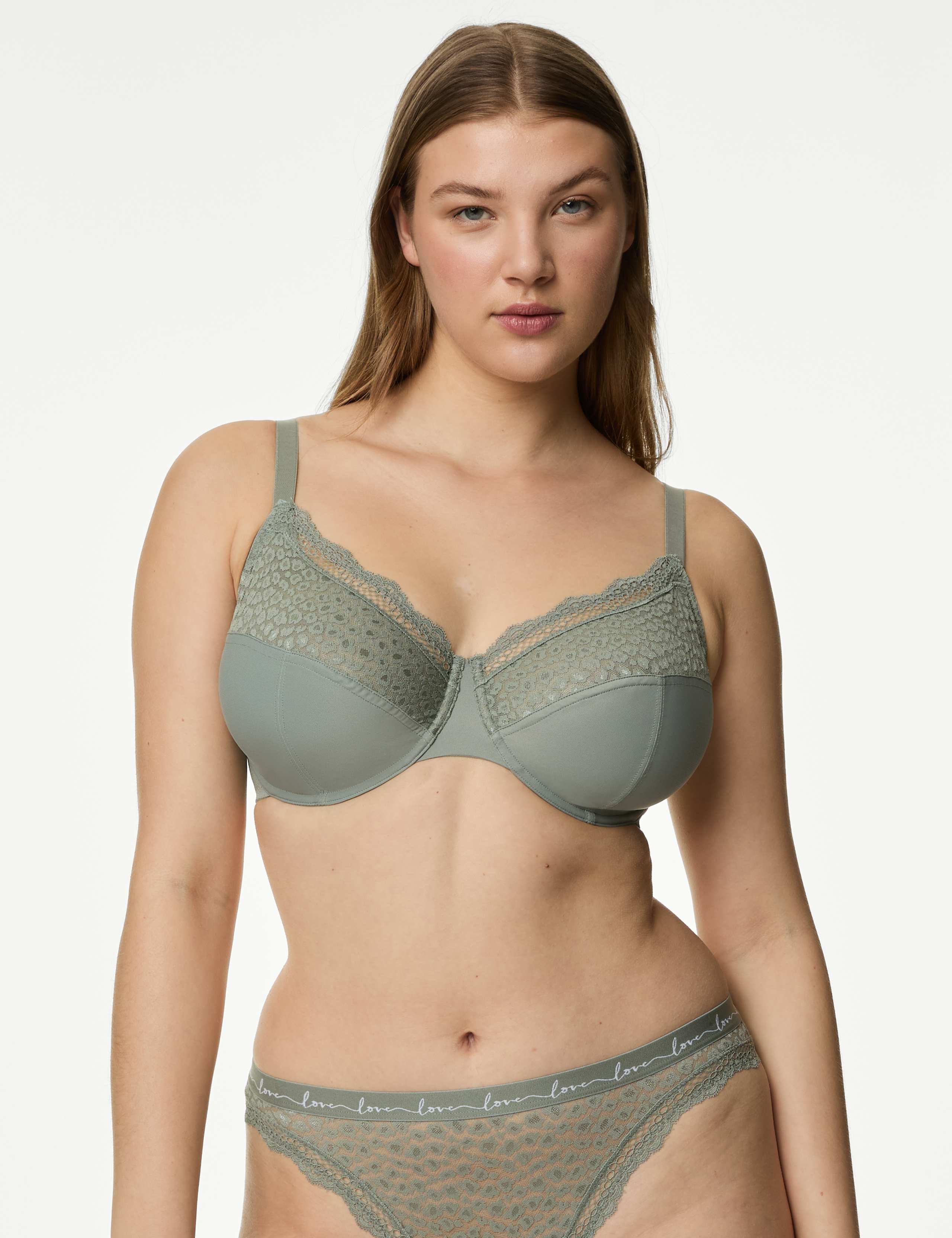3pk Wired Full Cup Bras F-H