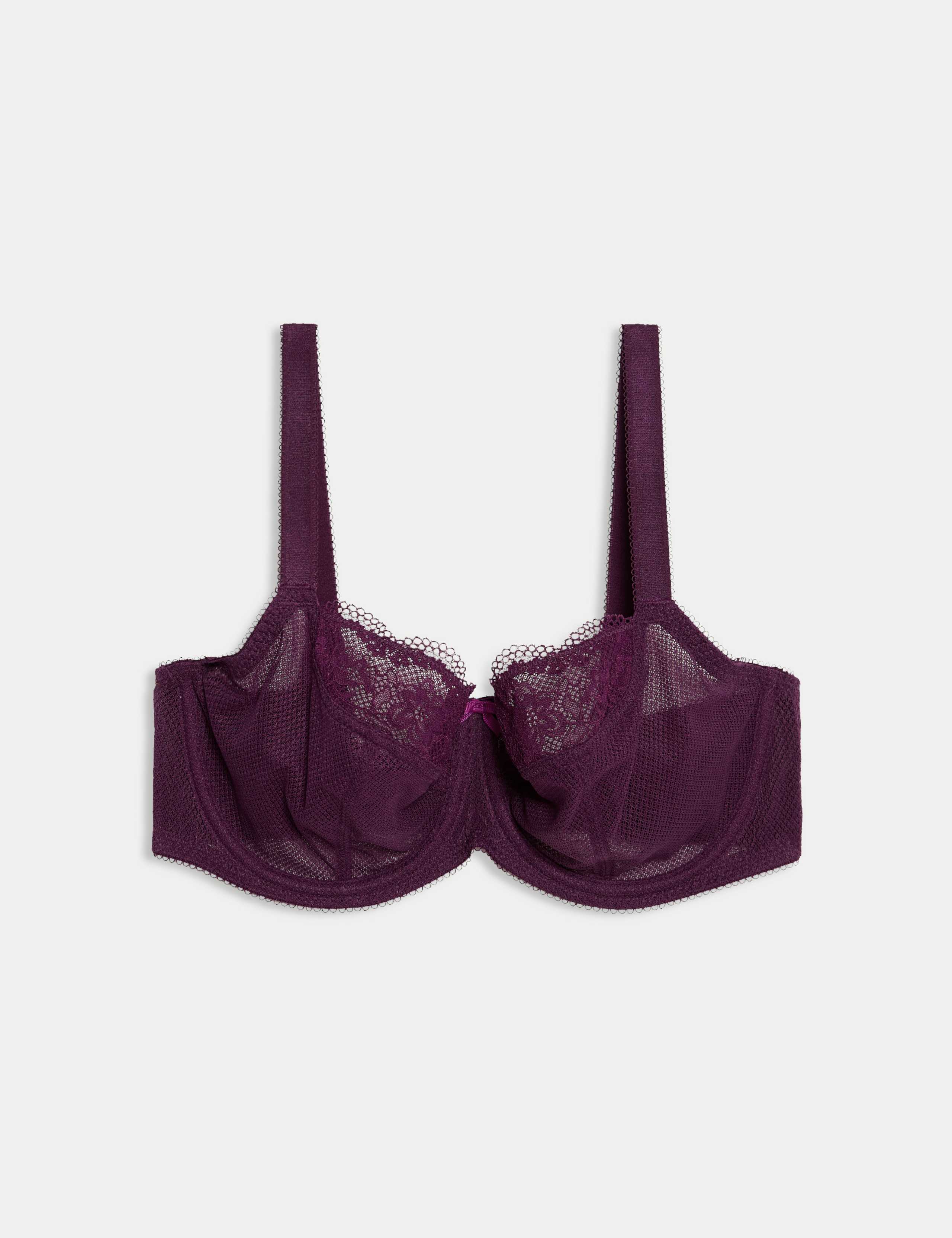 Jasmine Lace Wired Balcony Bra (F-H)