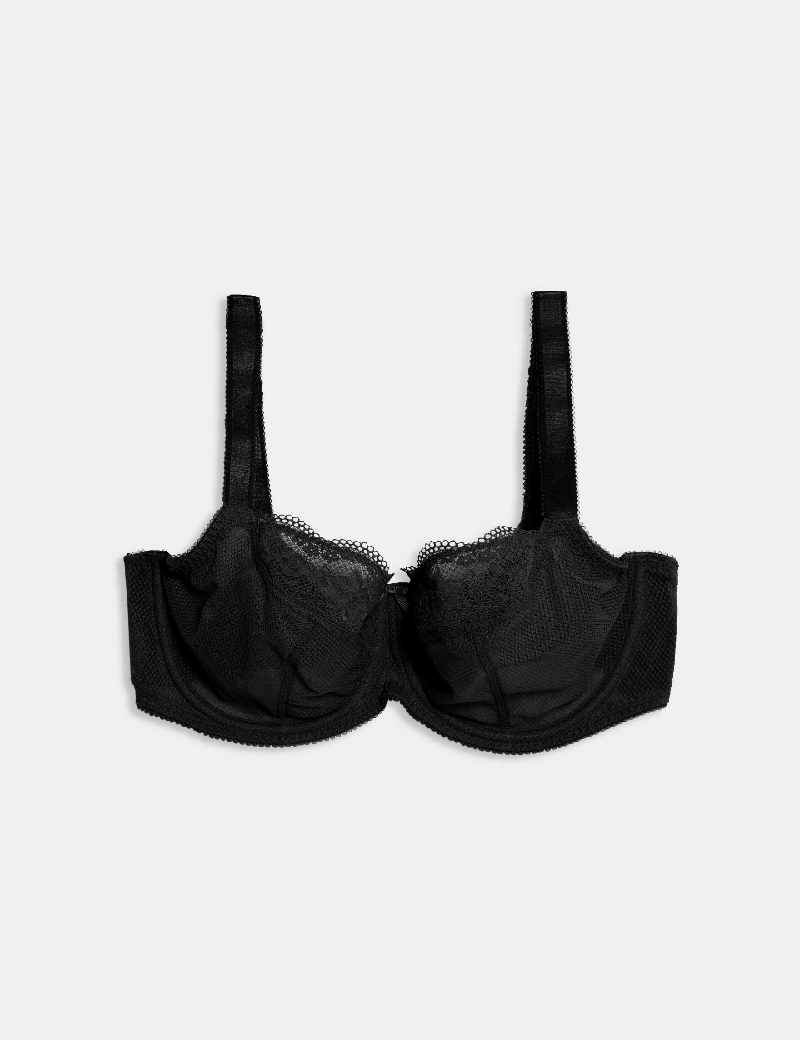 Jasmine Lace Wired Balcony Bra Set F-H 1 of 6