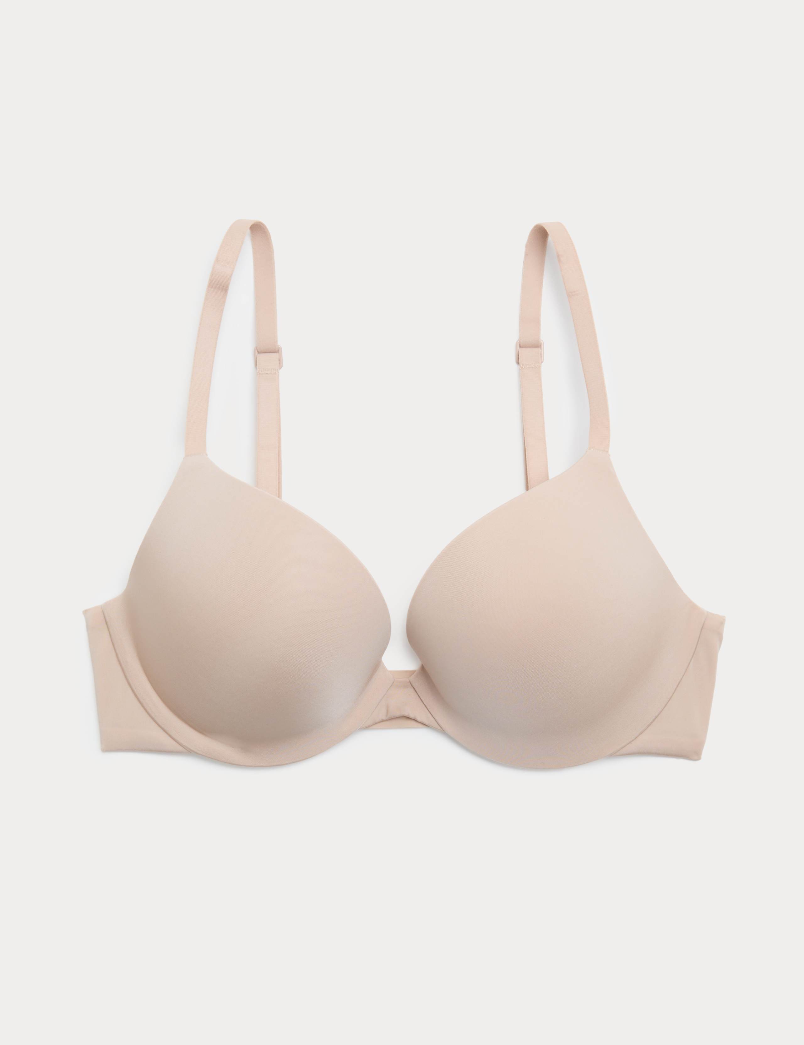 Wired Push Up Plunge Bra (A-E)