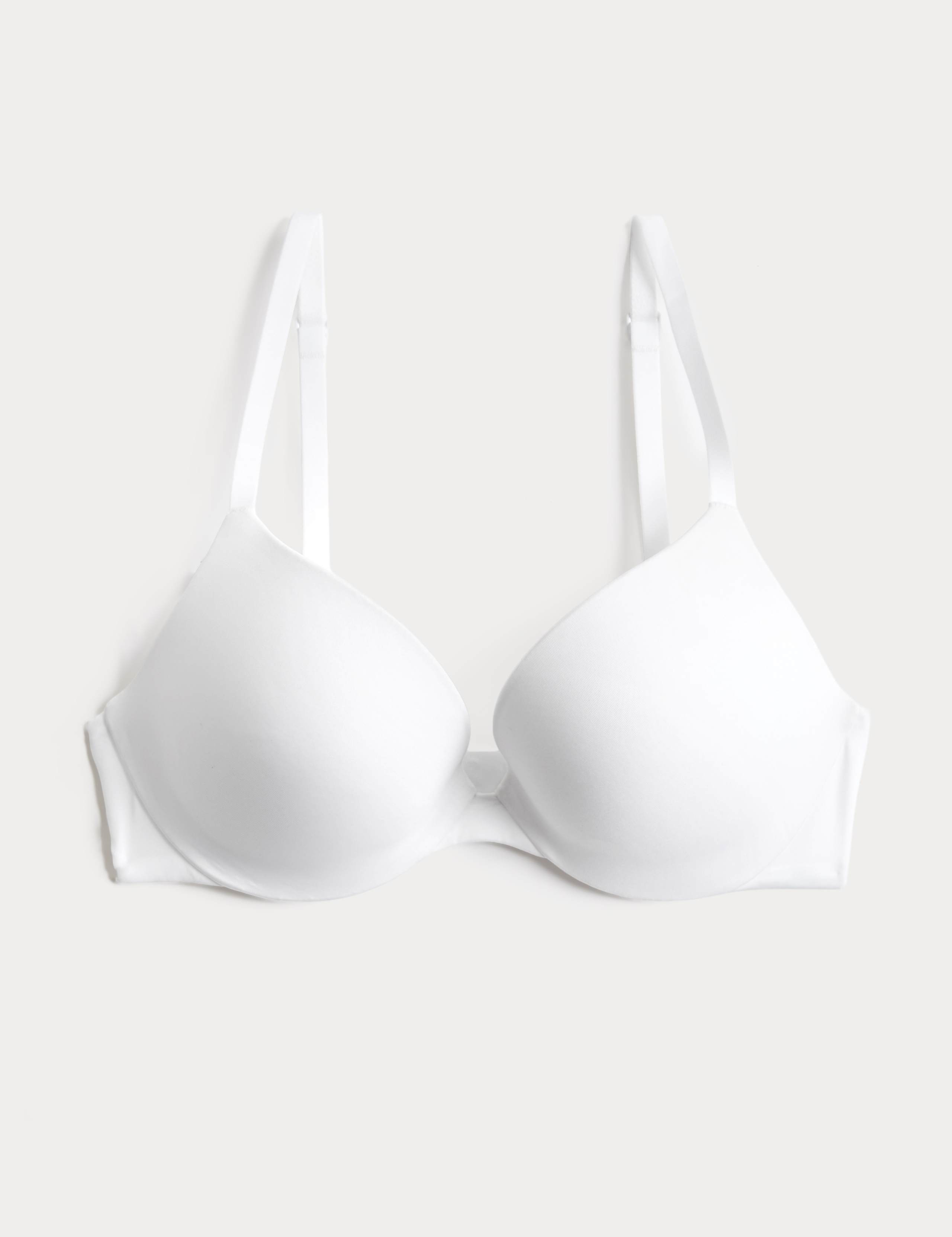 Wired Push Up Plunge Bra (A-E)