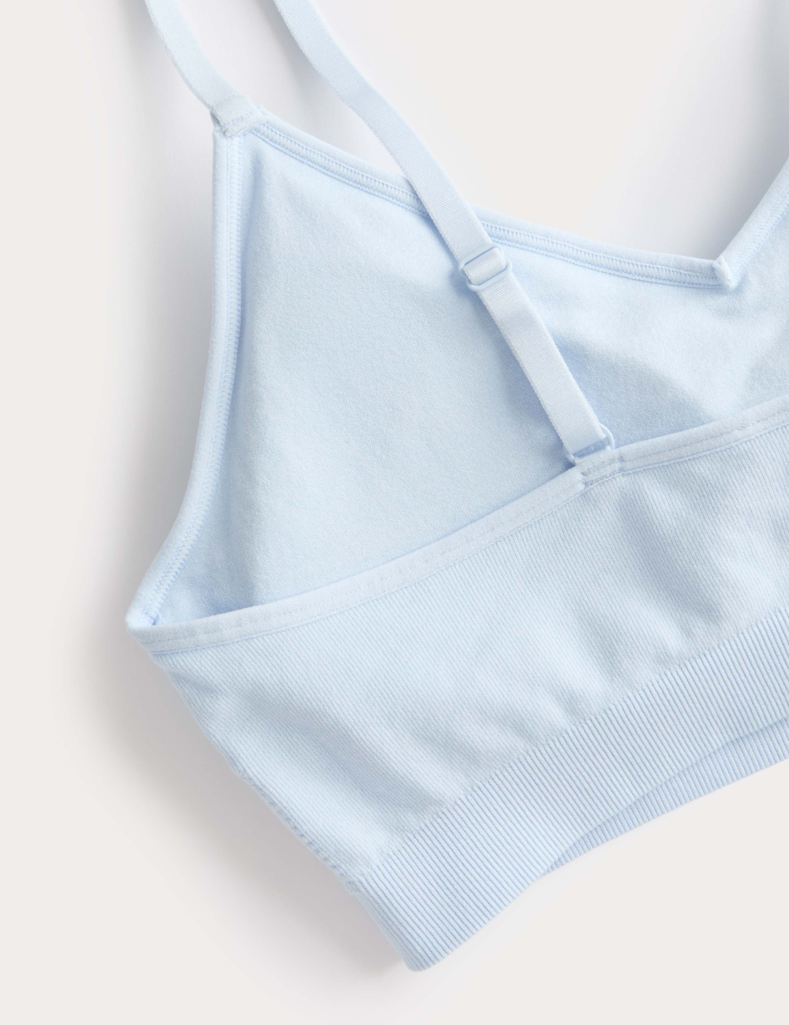3pk Seamless Non Wired Bralettes Set 6 of 6