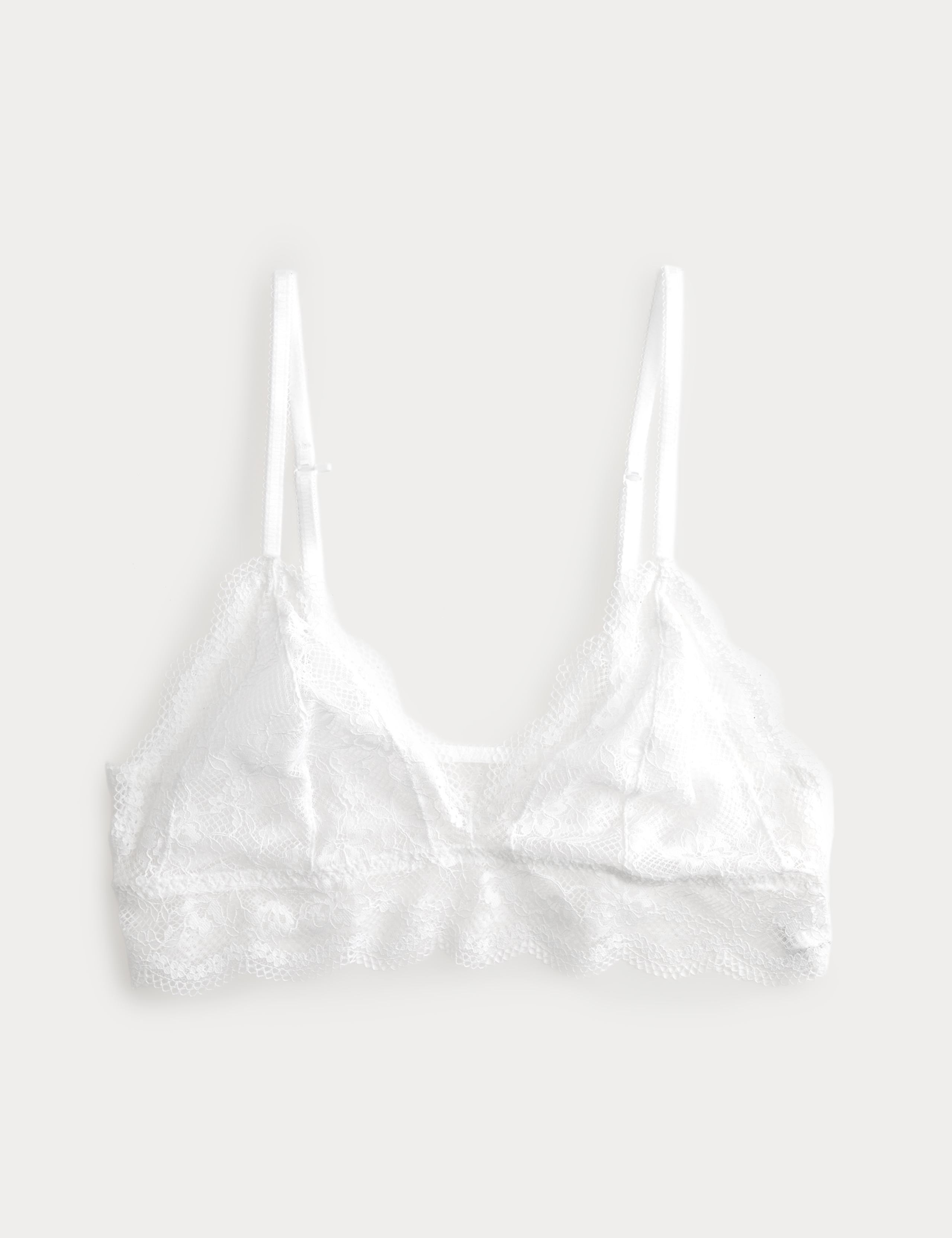 Jasmine Lace Non Wired Longline Bralette (A-E)