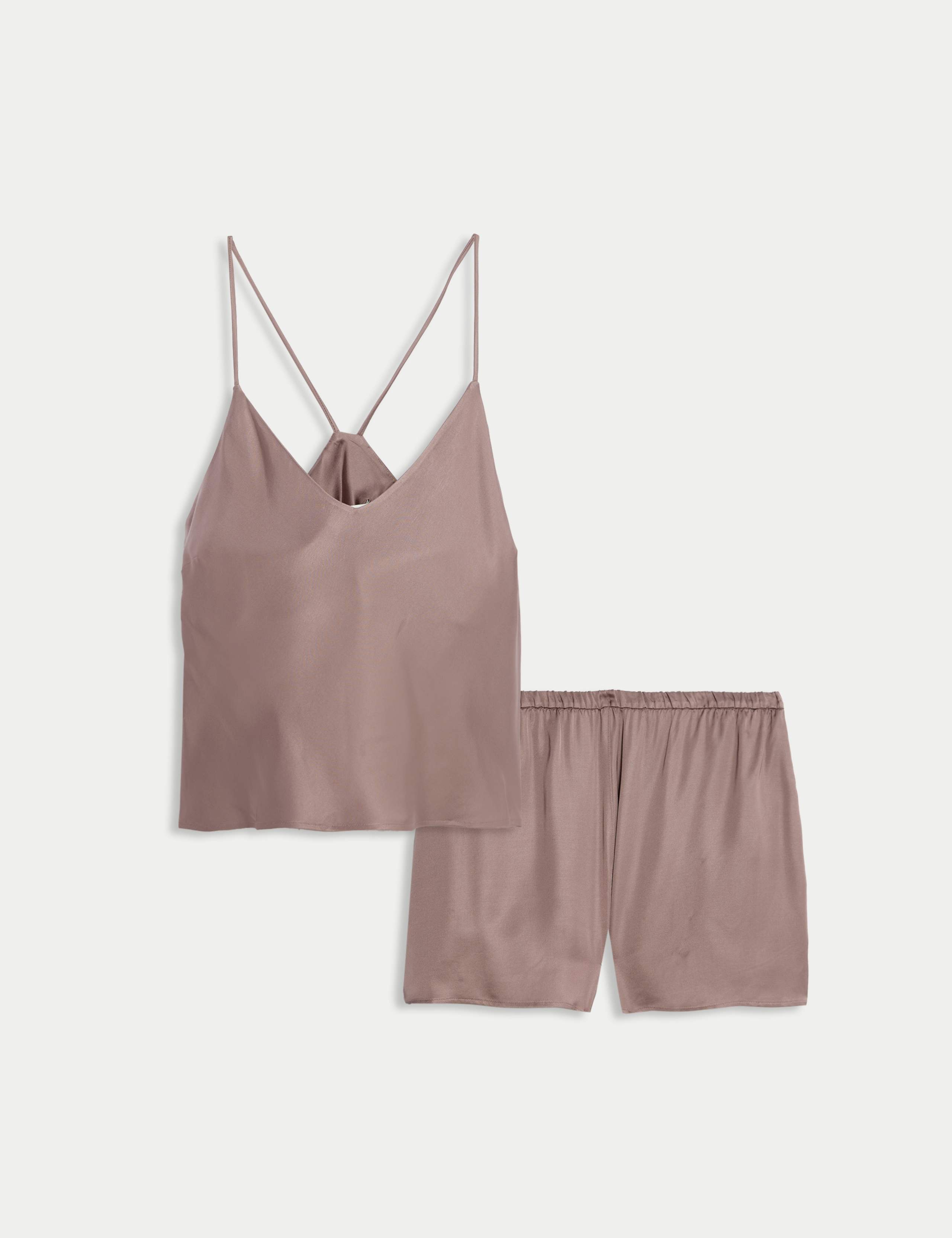 Satin Cami Shortie Pyjama Set