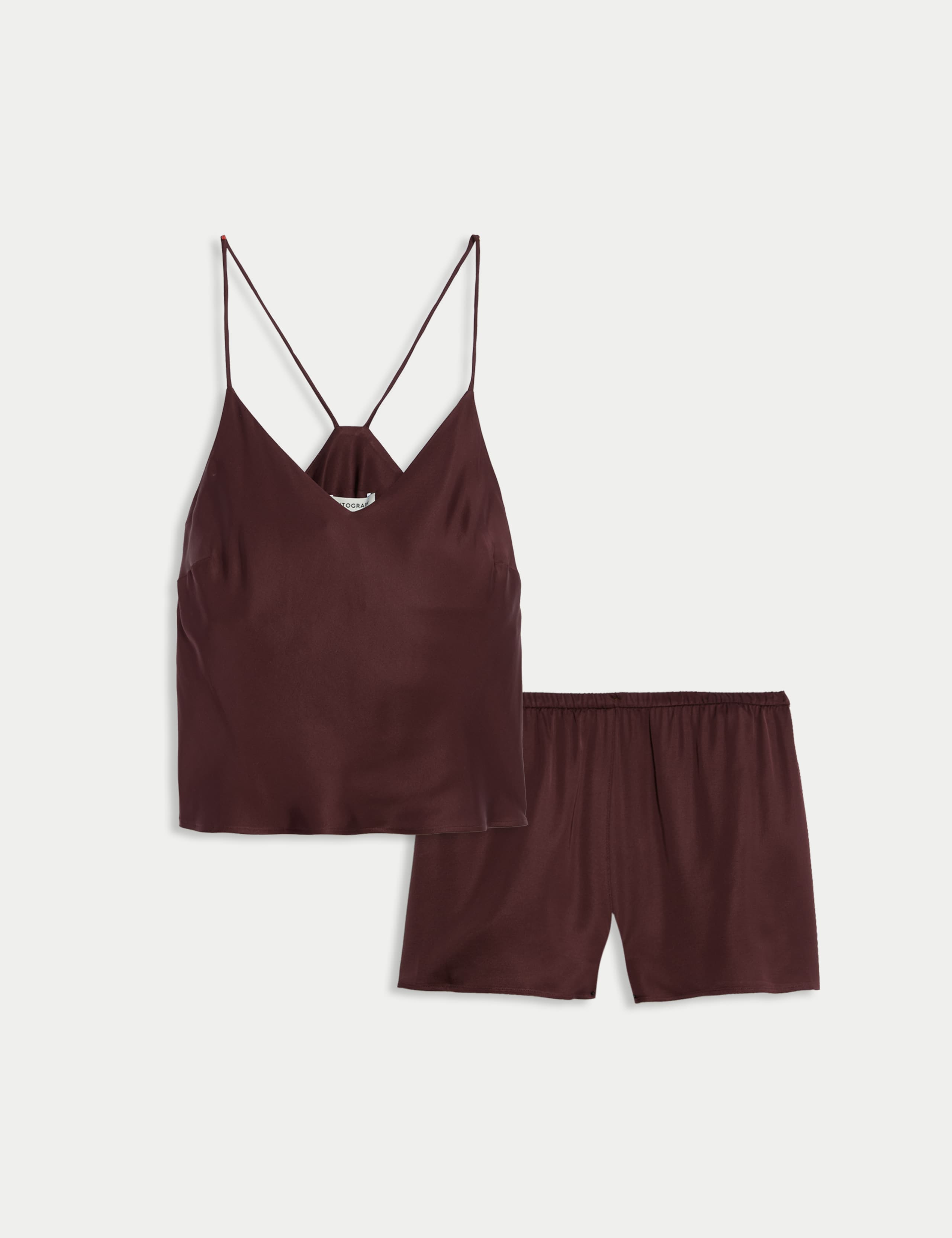 Satin Cami Shortie Pyjama Set