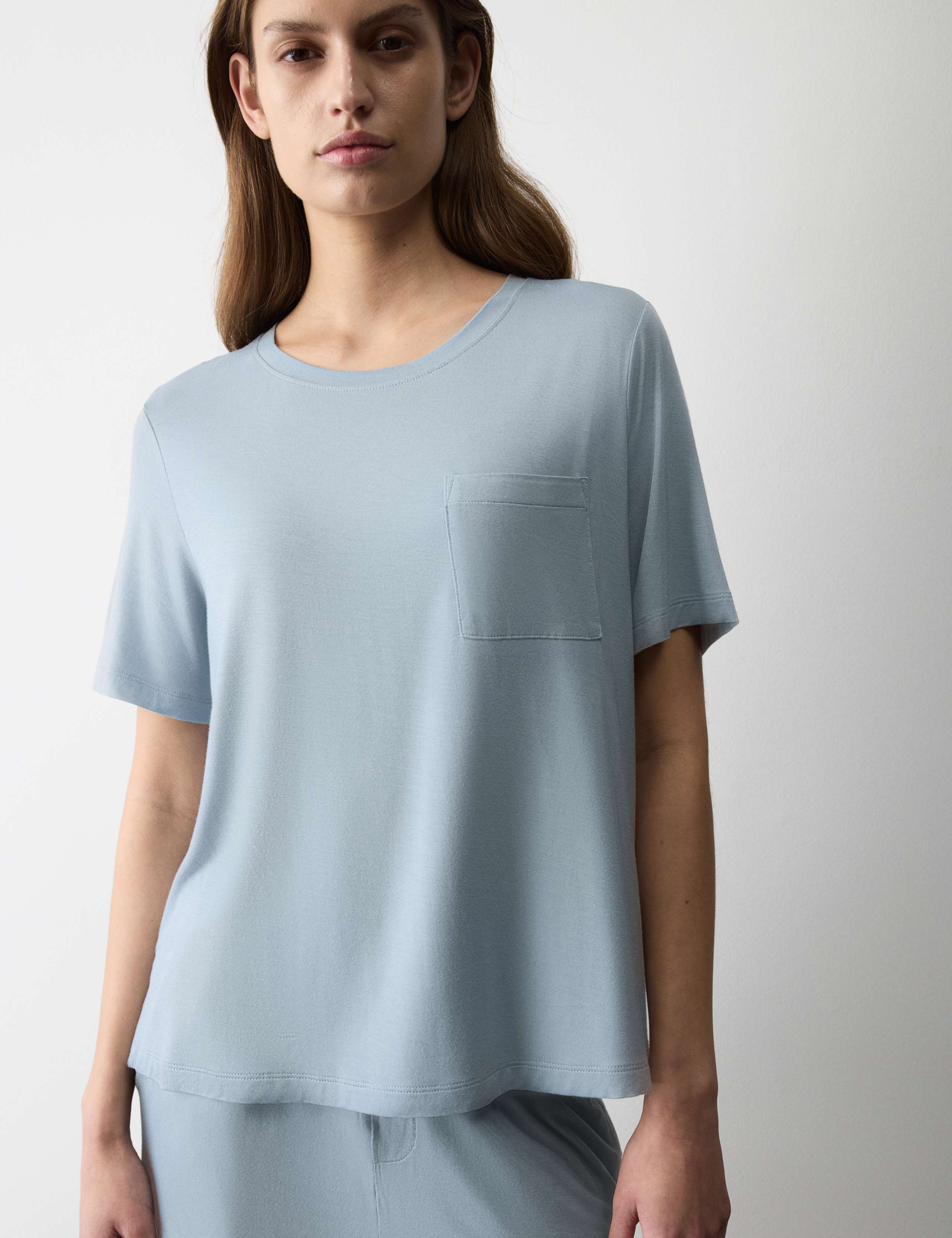 Pocket Detail Pyjama Top Set 4 of 6