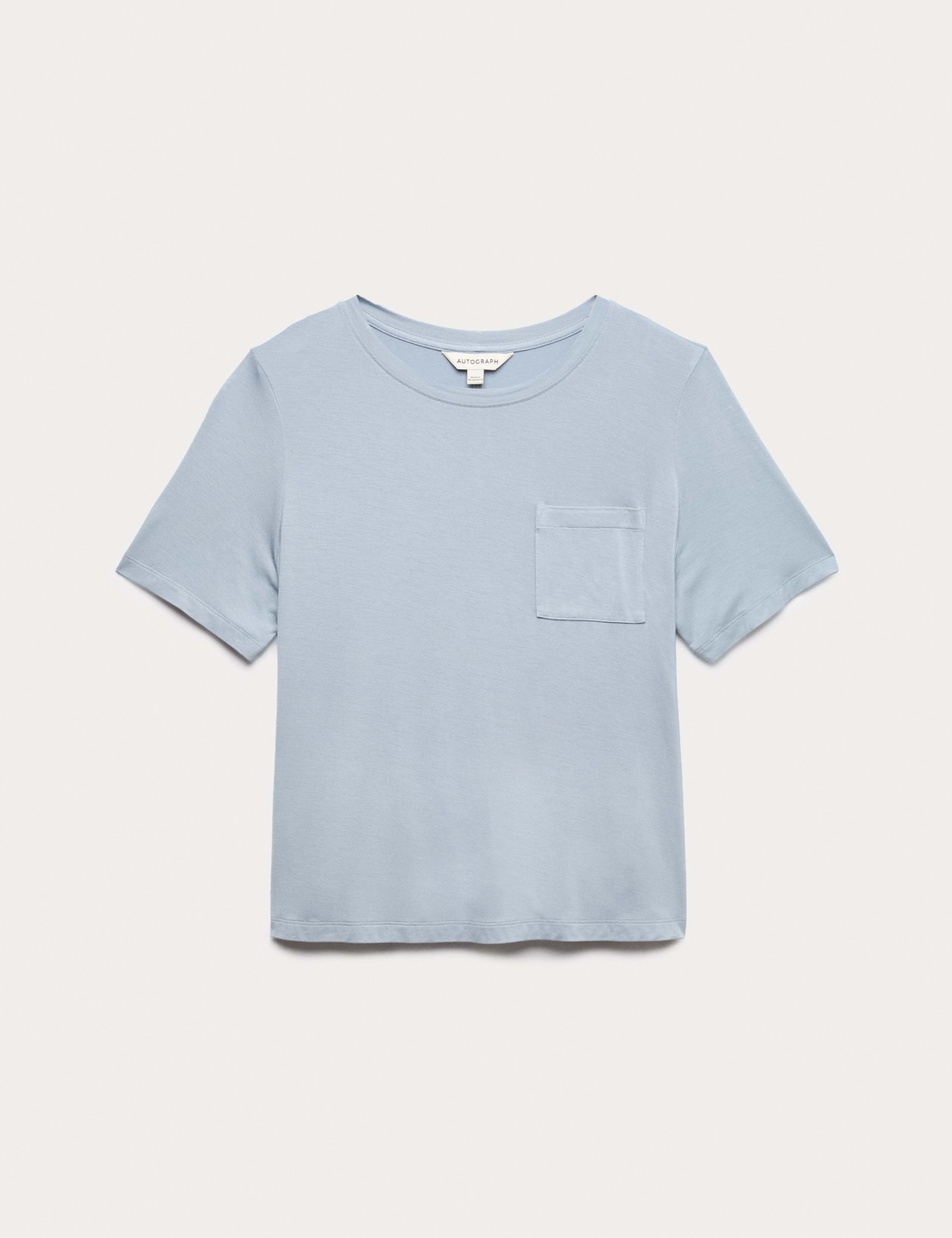 Pocket Detail Pyjama Top