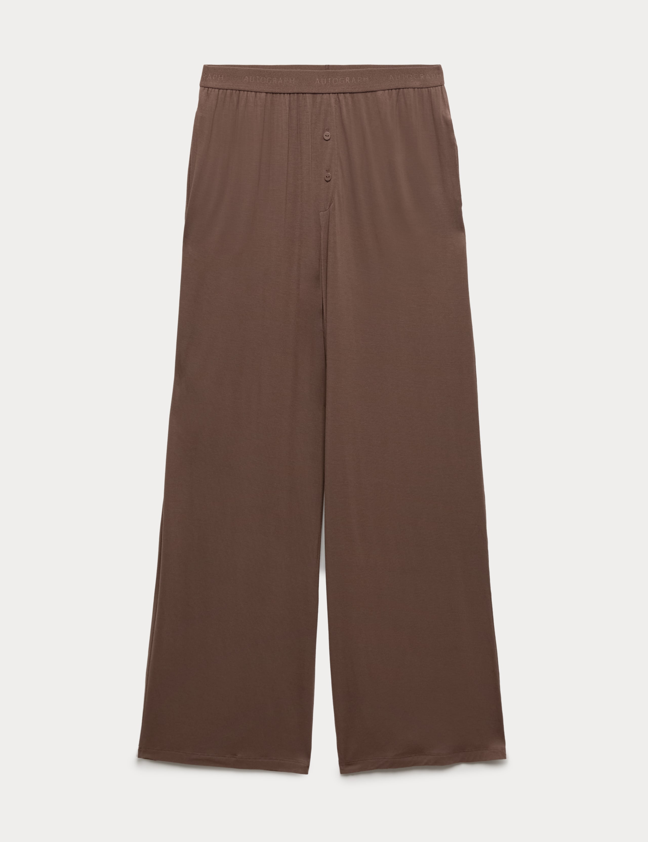 Jersey Wide Leg Pyjama Bottoms